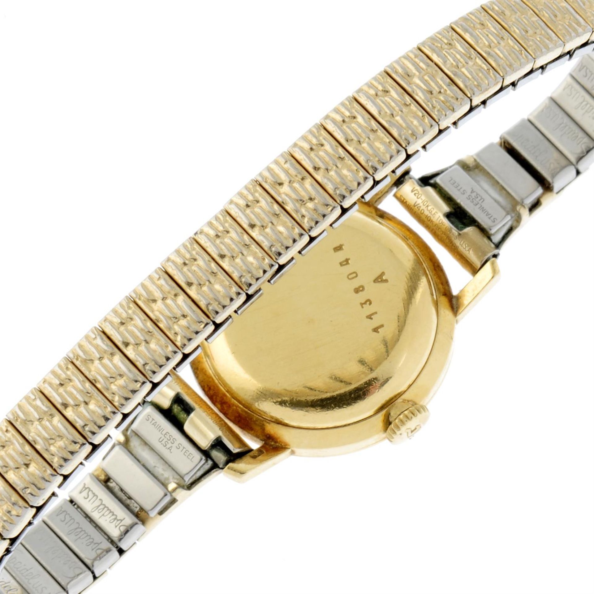 JAEGER-LECOULTRE - a yellow metal bracelet watch, 20mm. - Bild 2 aus 4