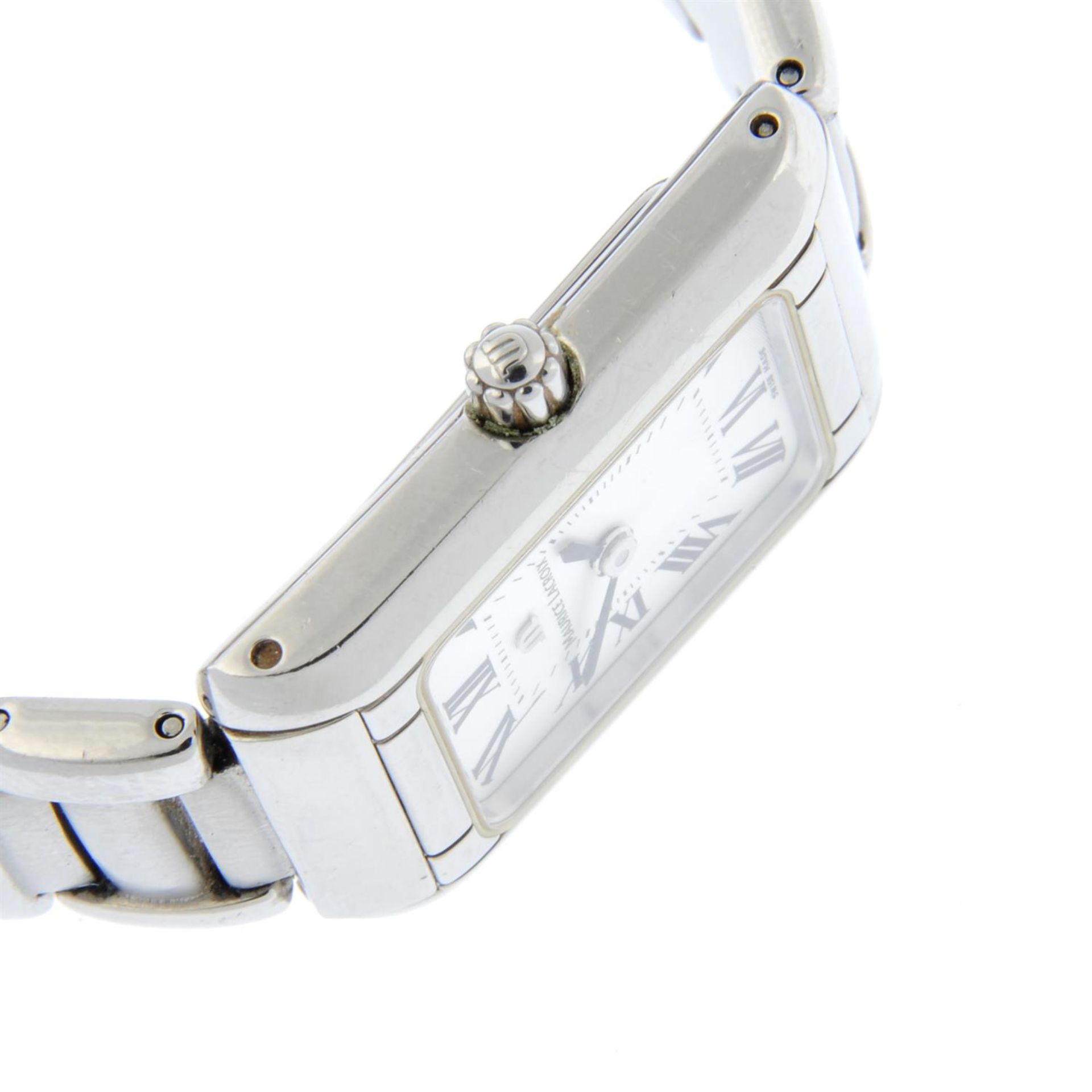 MAURICE LACROIX - a stainless steel Miros bracelet watch, 20x30mm - Image 3 of 4