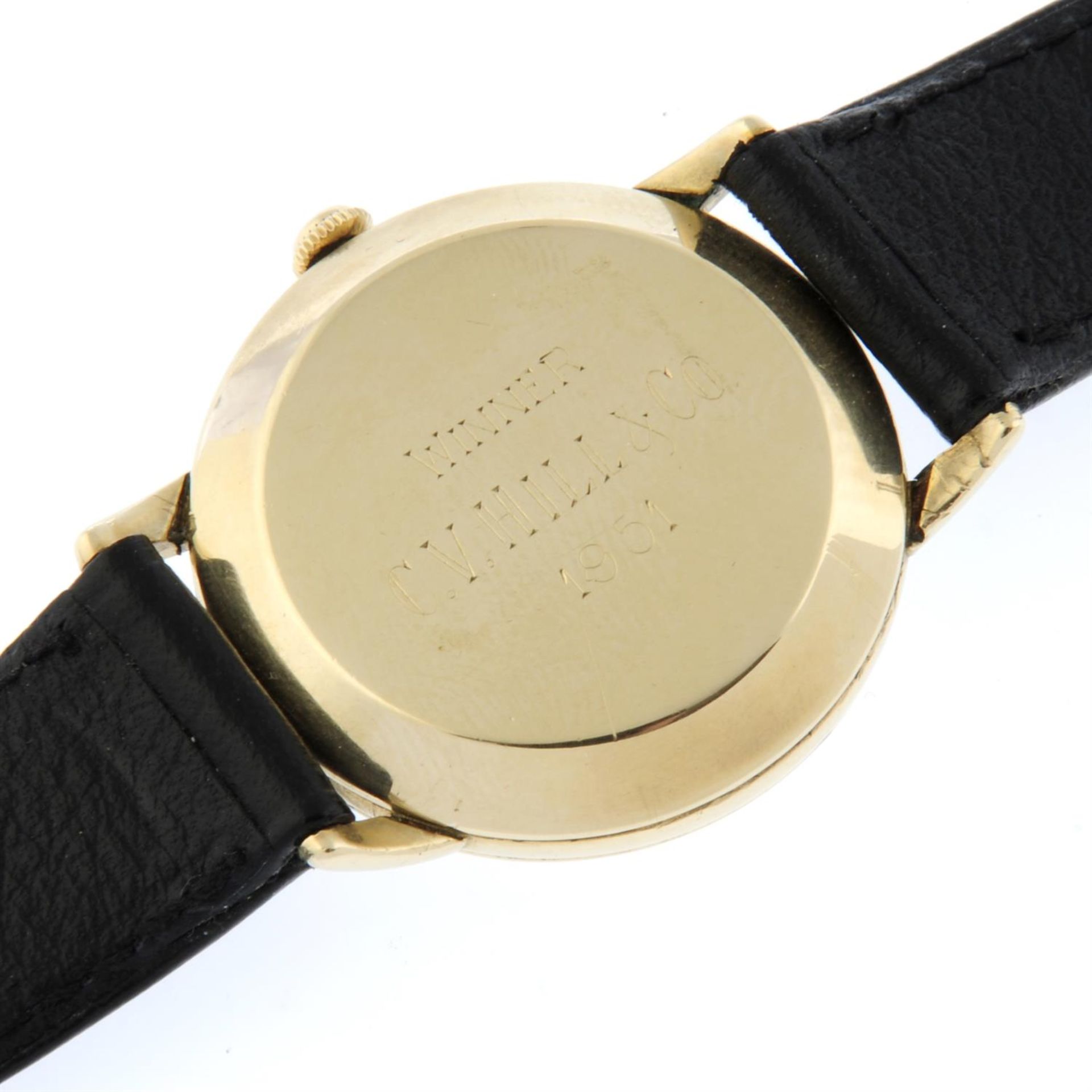 OMEGA - a gold filled wrist watch, 32mm. - Image 4 of 4