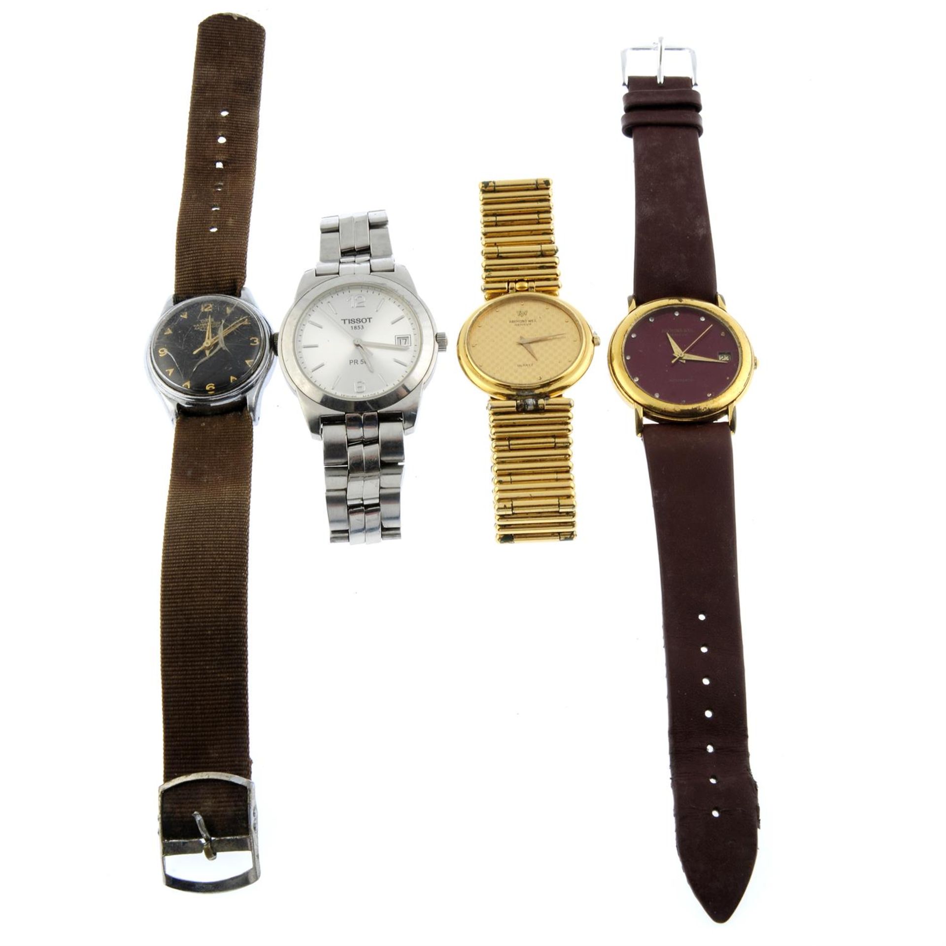 A group of four assorted watches, to include two examples by Raymond Weil & an example by Oris and - Image 2 of 2