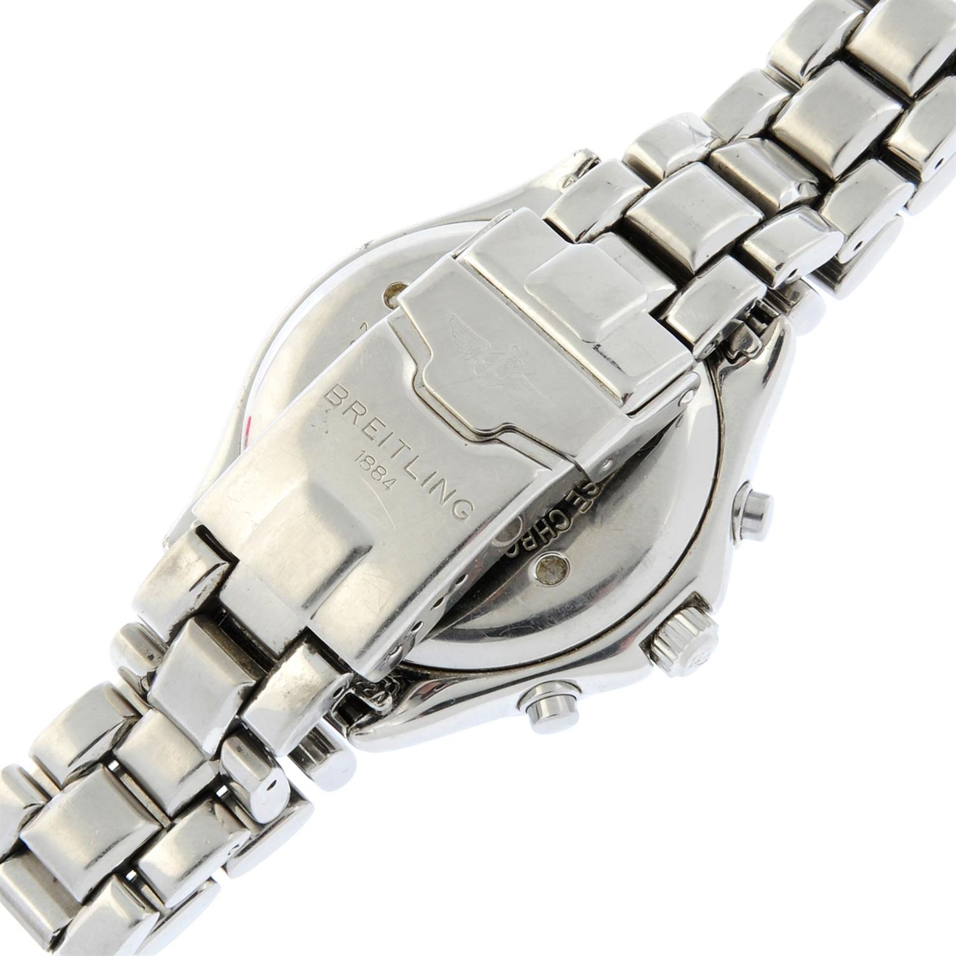 BREITLING - a stainless steel Chrono Colt chronograph bracelet watch, 38mm. - Image 2 of 4