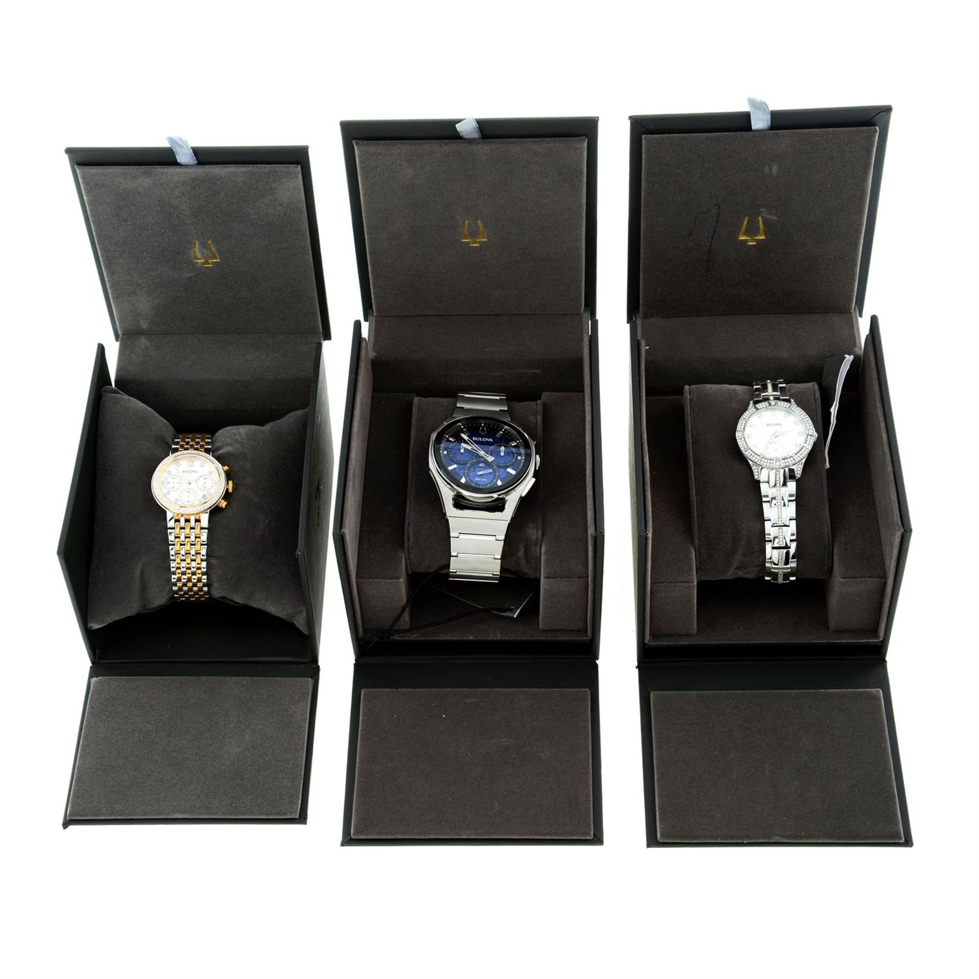 A group of seven assorted watches, to include examples by Rotary and Bulova.