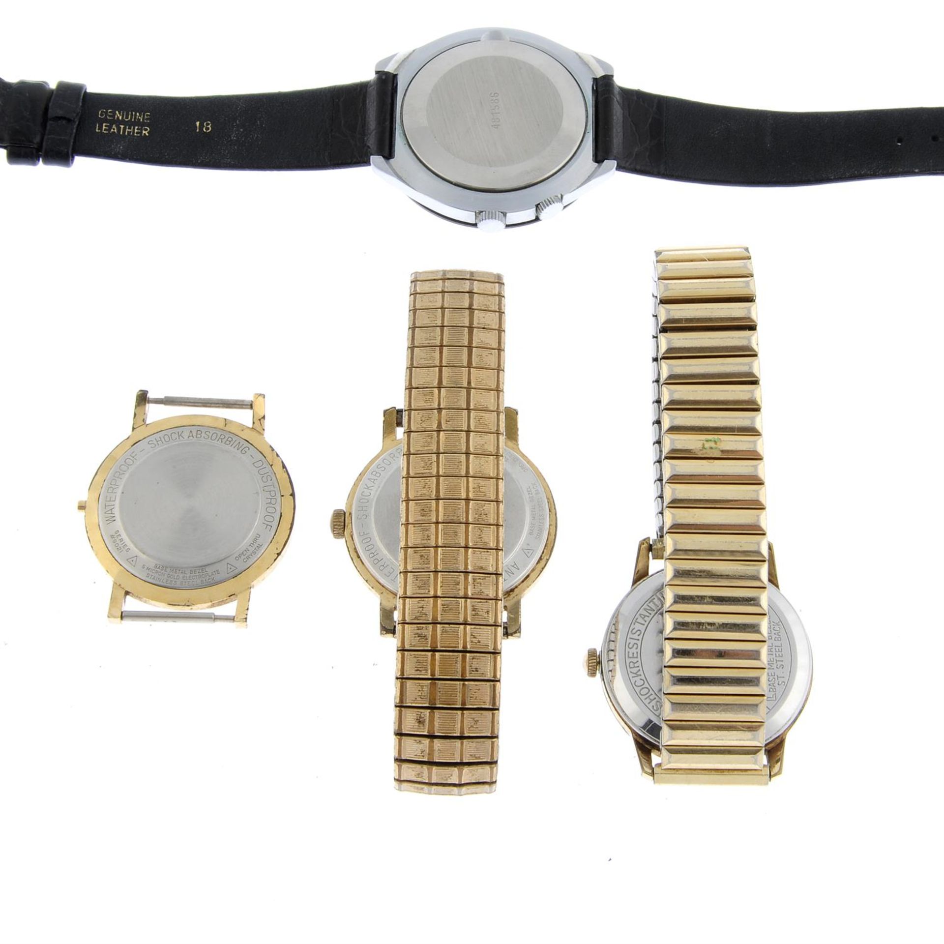 A group of four assorted watches, to include examples by Waltham and Belforte. - Image 2 of 2