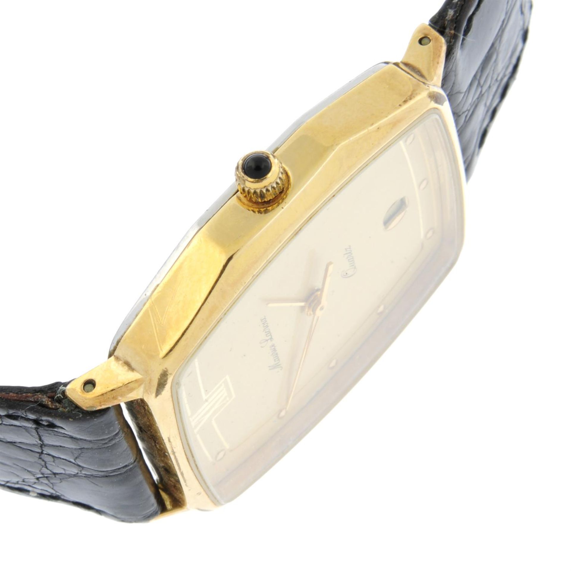 MAURICE LACROIX - a gold plated wrist watch, 29x32mm. - Image 3 of 4