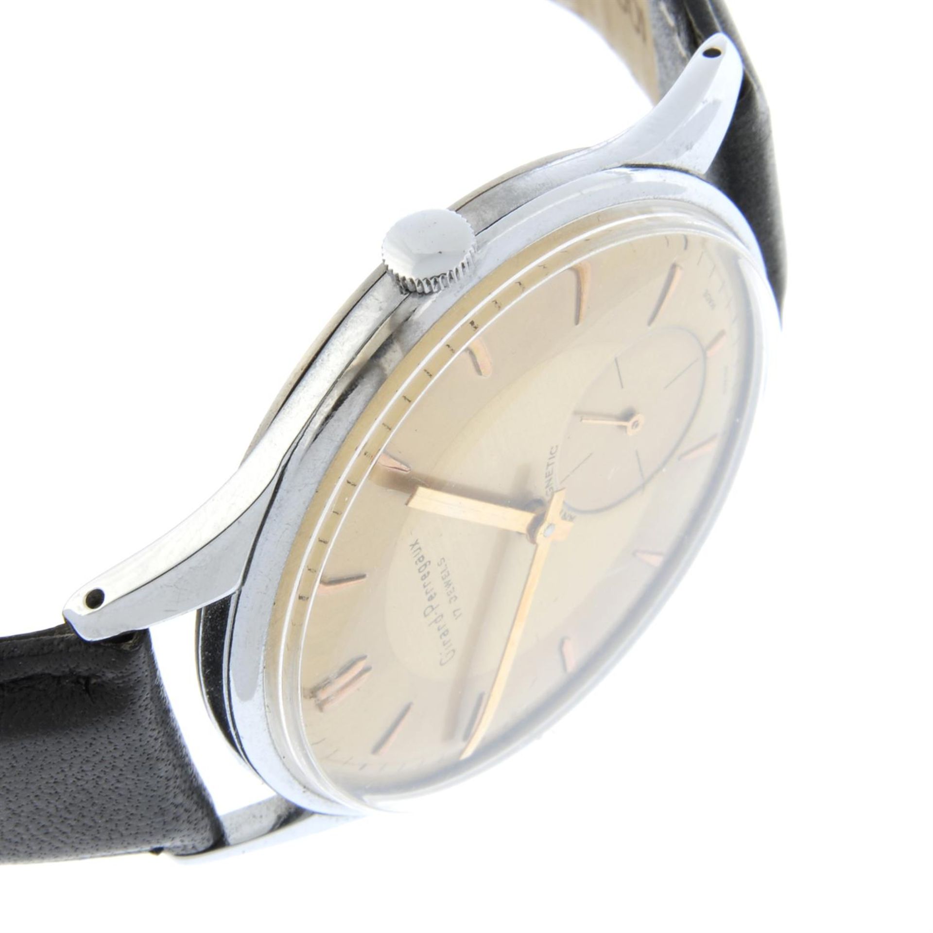 GIRARD-PERREGAUX - a stainless steel wrist watch, 37mm. - Image 3 of 4