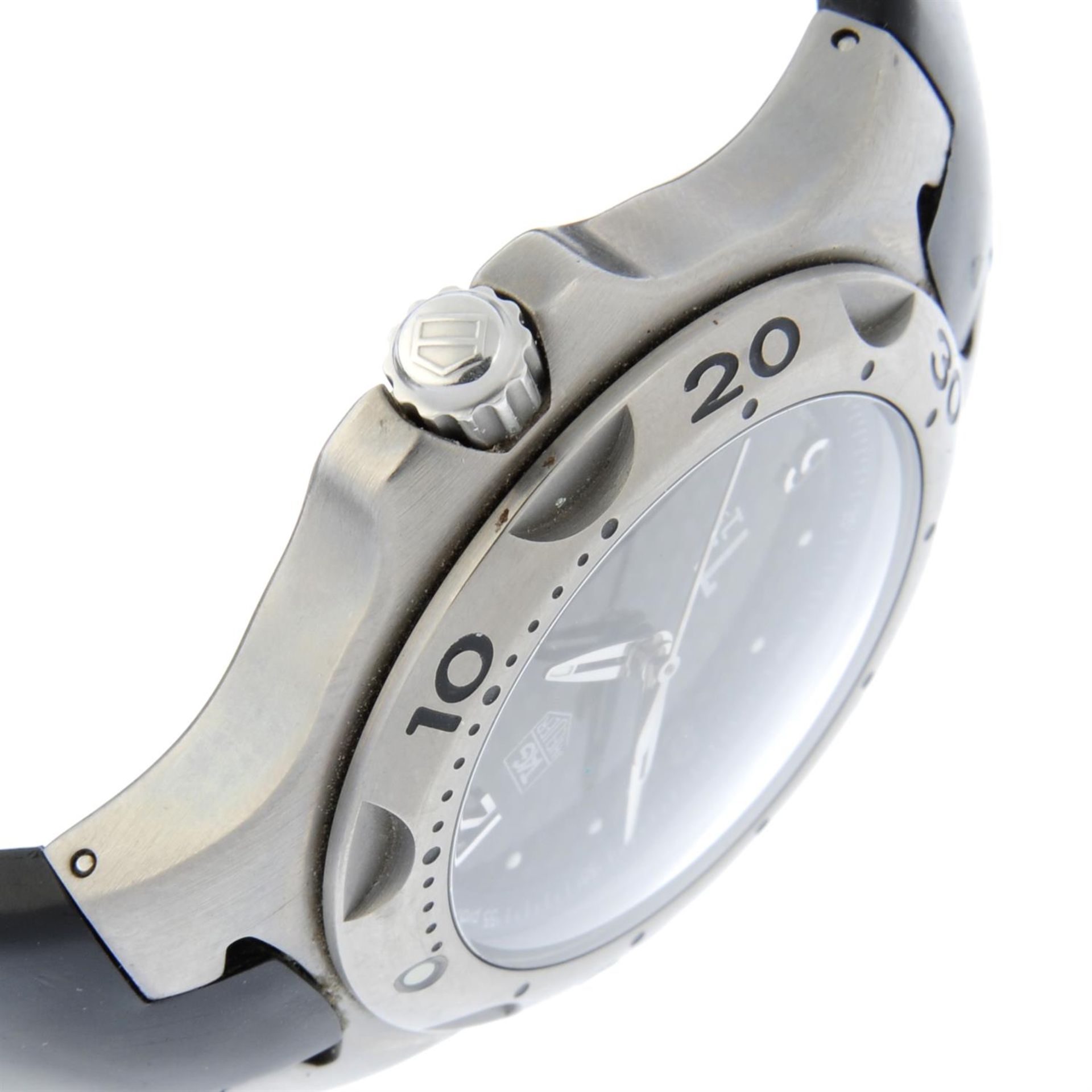 TAG HEUER - a titanium Kirium Ti5 wrist watch, 37mm. - Image 3 of 4