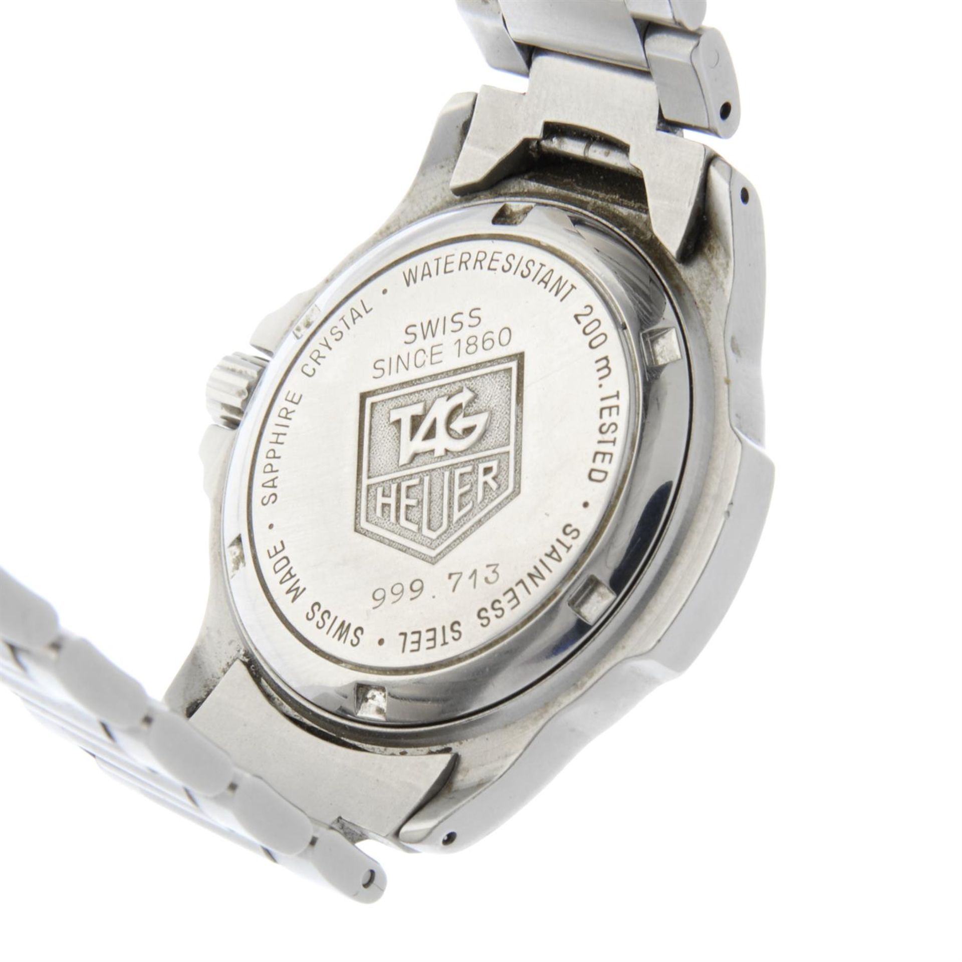 TAG HEUER - a stainless steel 4000 serial bracelet watch, 34mm. - Bild 4 aus 4
