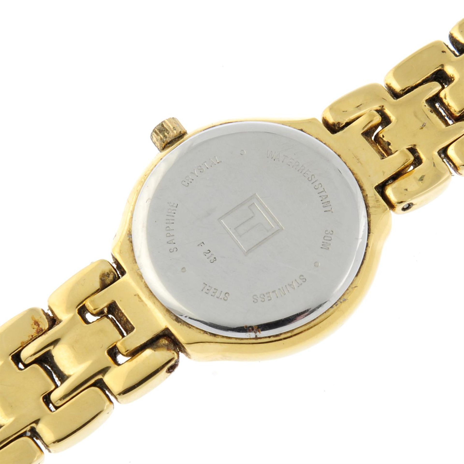 TISSOT - a gold plated bracelet watch, 22mm. - Image 4 of 4