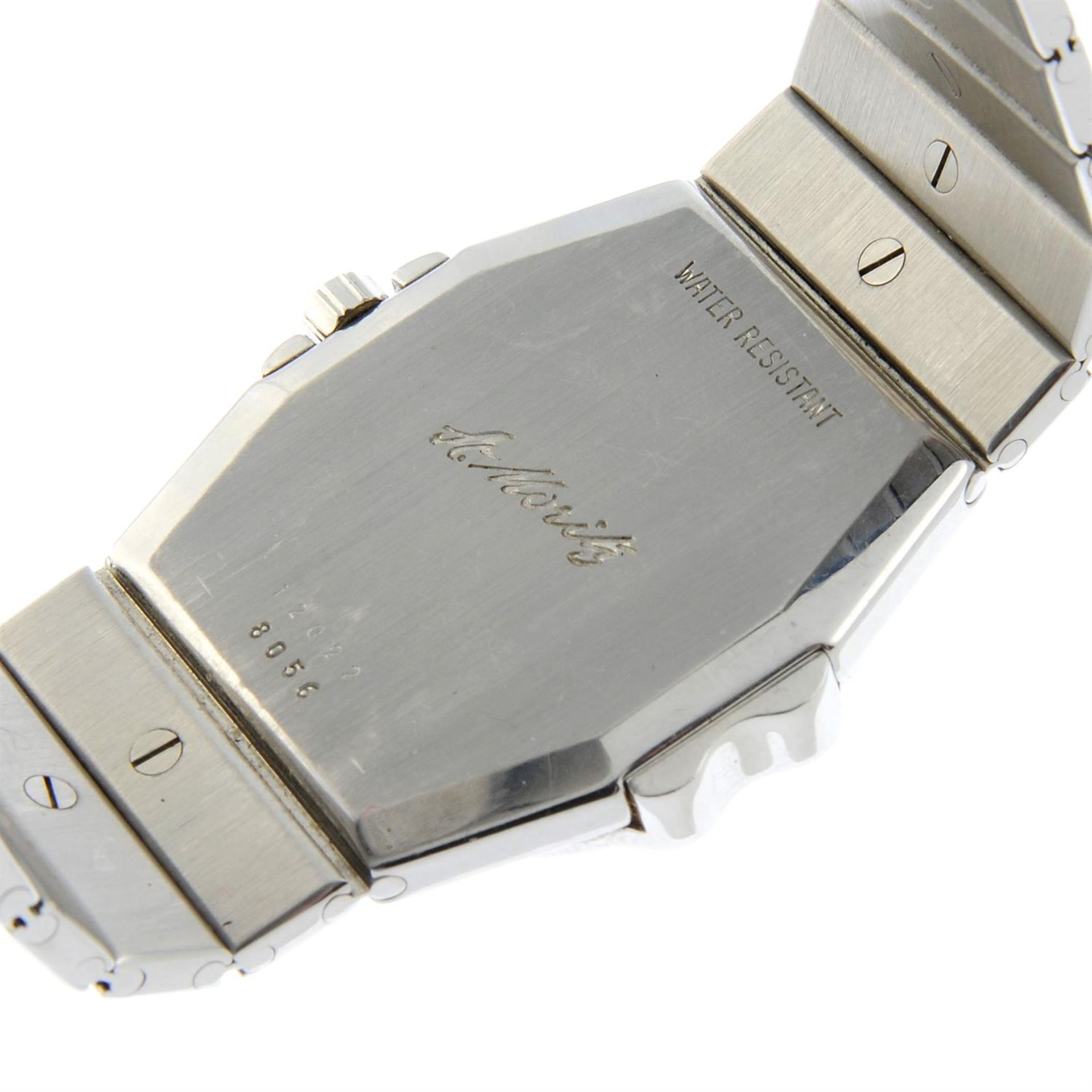 CHOPARD - a stainless steel St. Moritz bracelet watch, 30mm. - Bild 4 aus 4