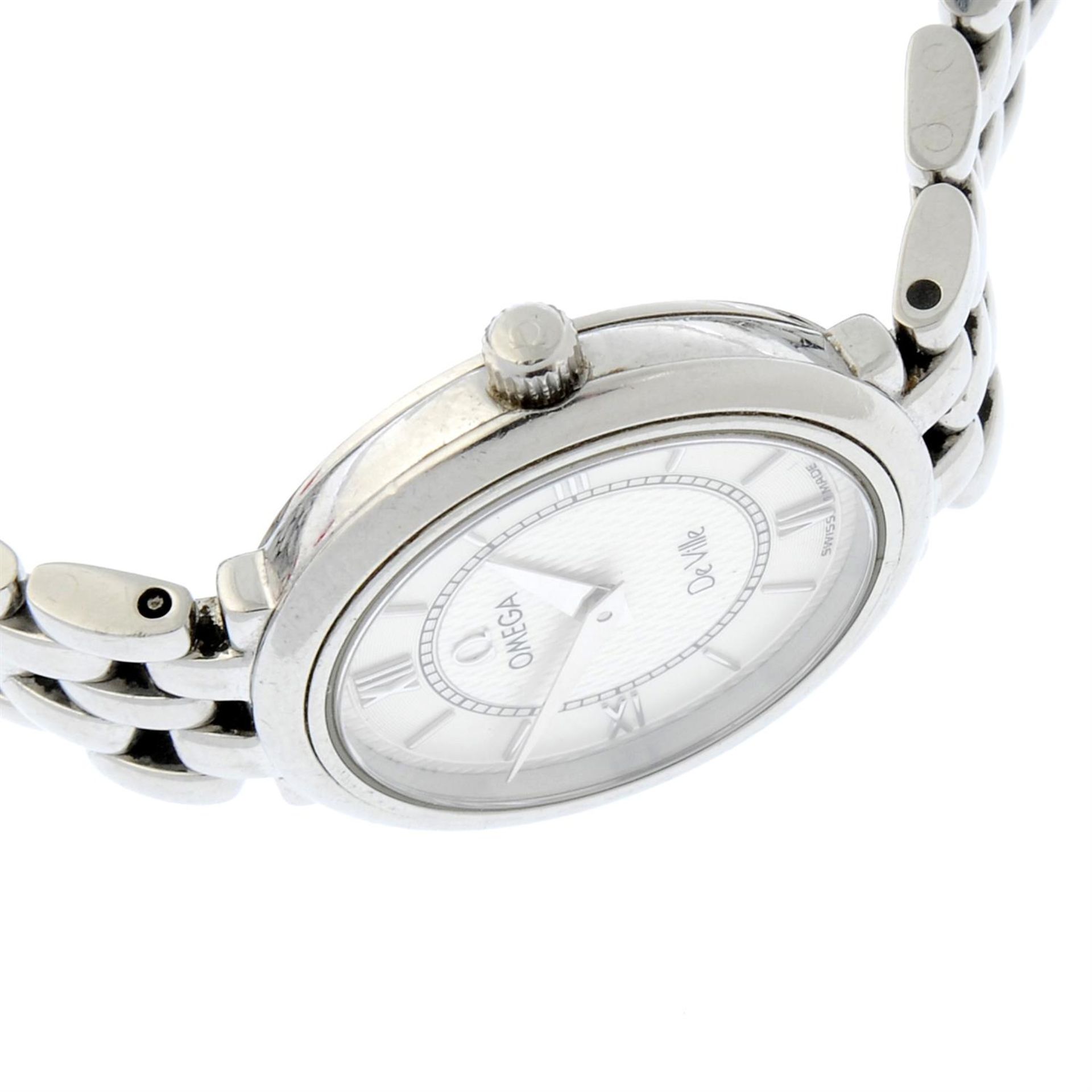 OMEGA - a stainless steel De Ville bracelet watch, 23mm. - Bild 3 aus 4