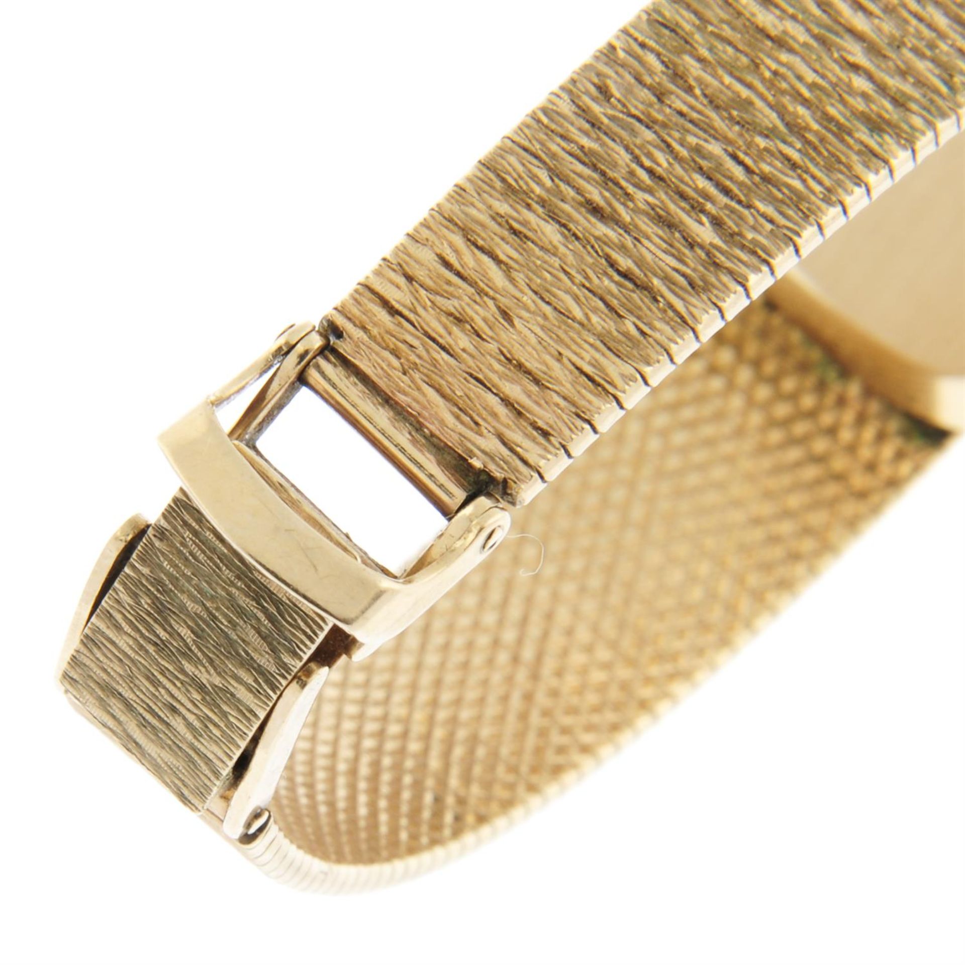 LONGINES - a 9ct yellow gold bracelet watch, 20x20mm. - Image 2 of 4