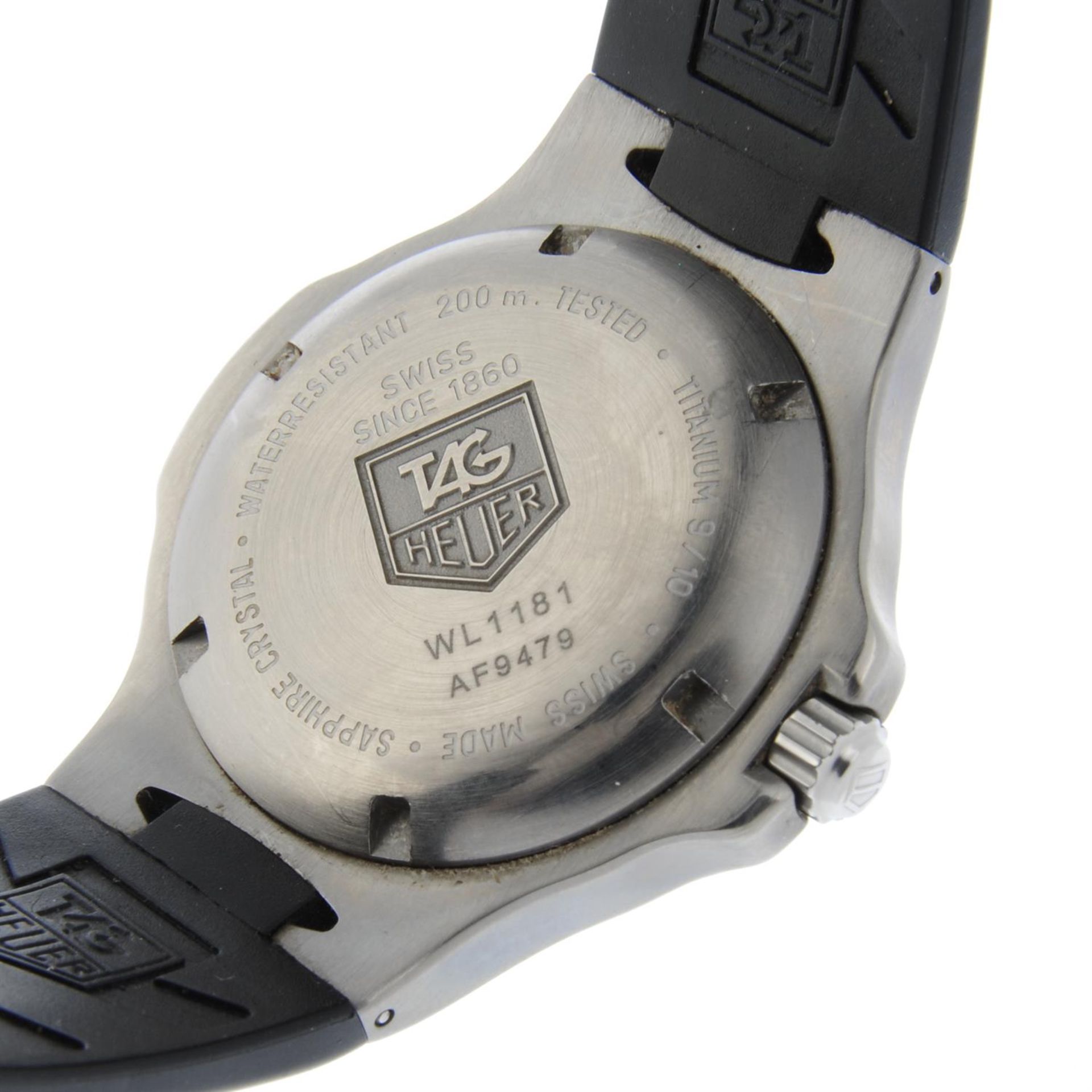 TAG HEUER - a titanium Kirium Ti5 wrist watch, 37mm. - Bild 4 aus 4