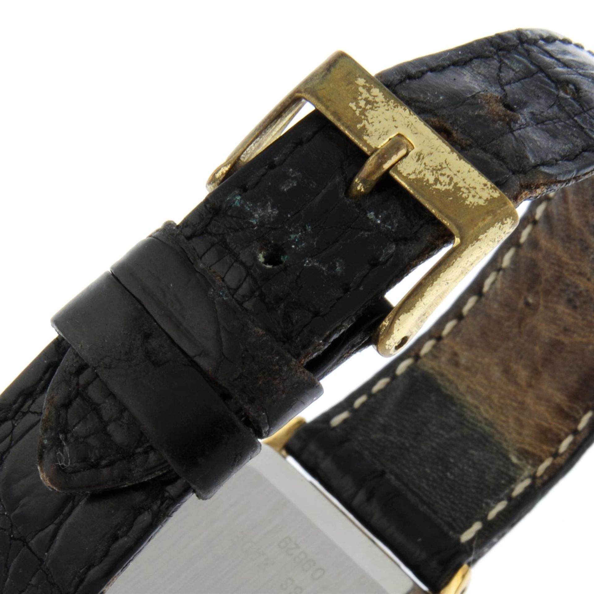 MAURICE LACROIX - a gold plated wrist watch, 29x32mm. - Image 2 of 4