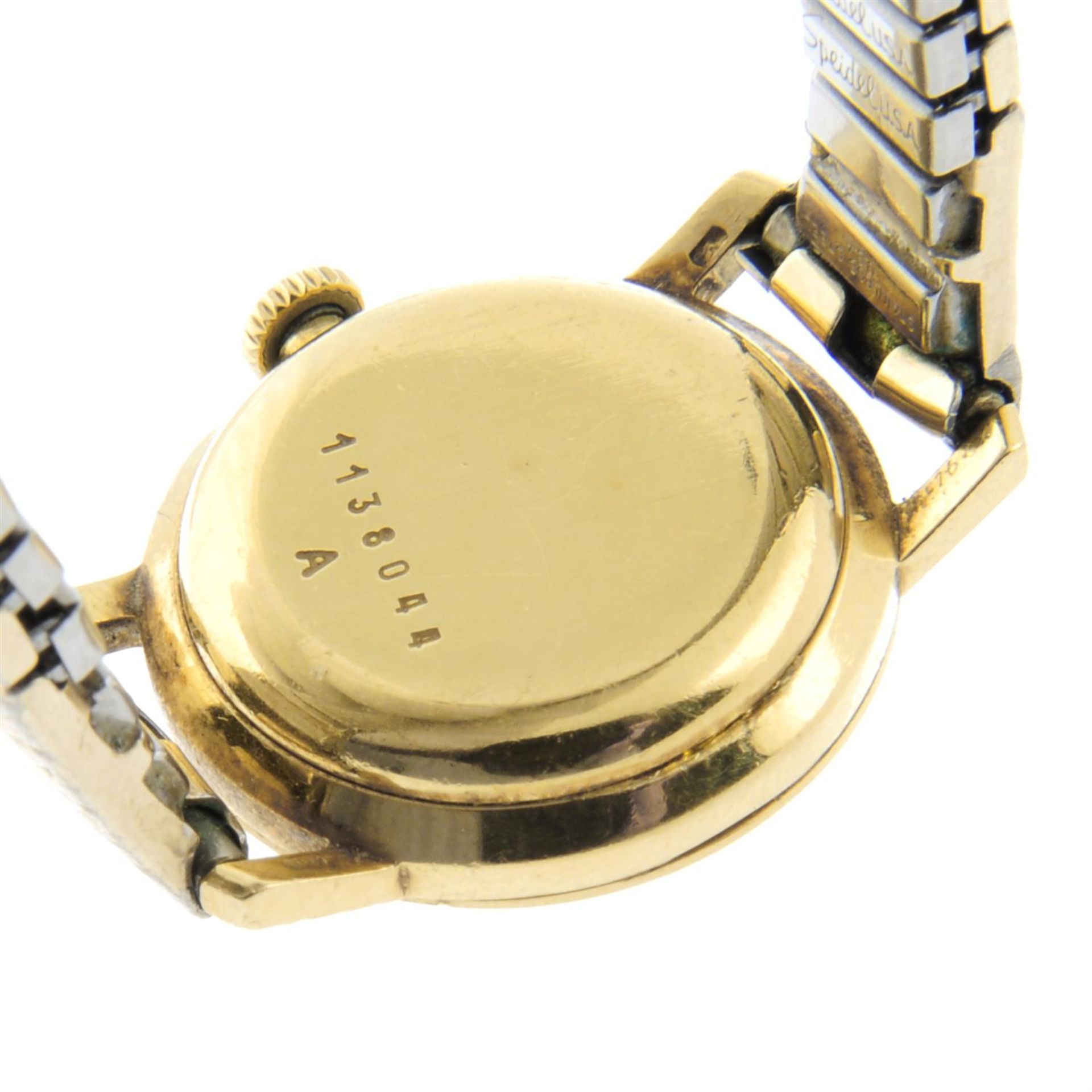 JAEGER-LECOULTRE - a yellow metal bracelet watch, 20mm. - Image 4 of 4