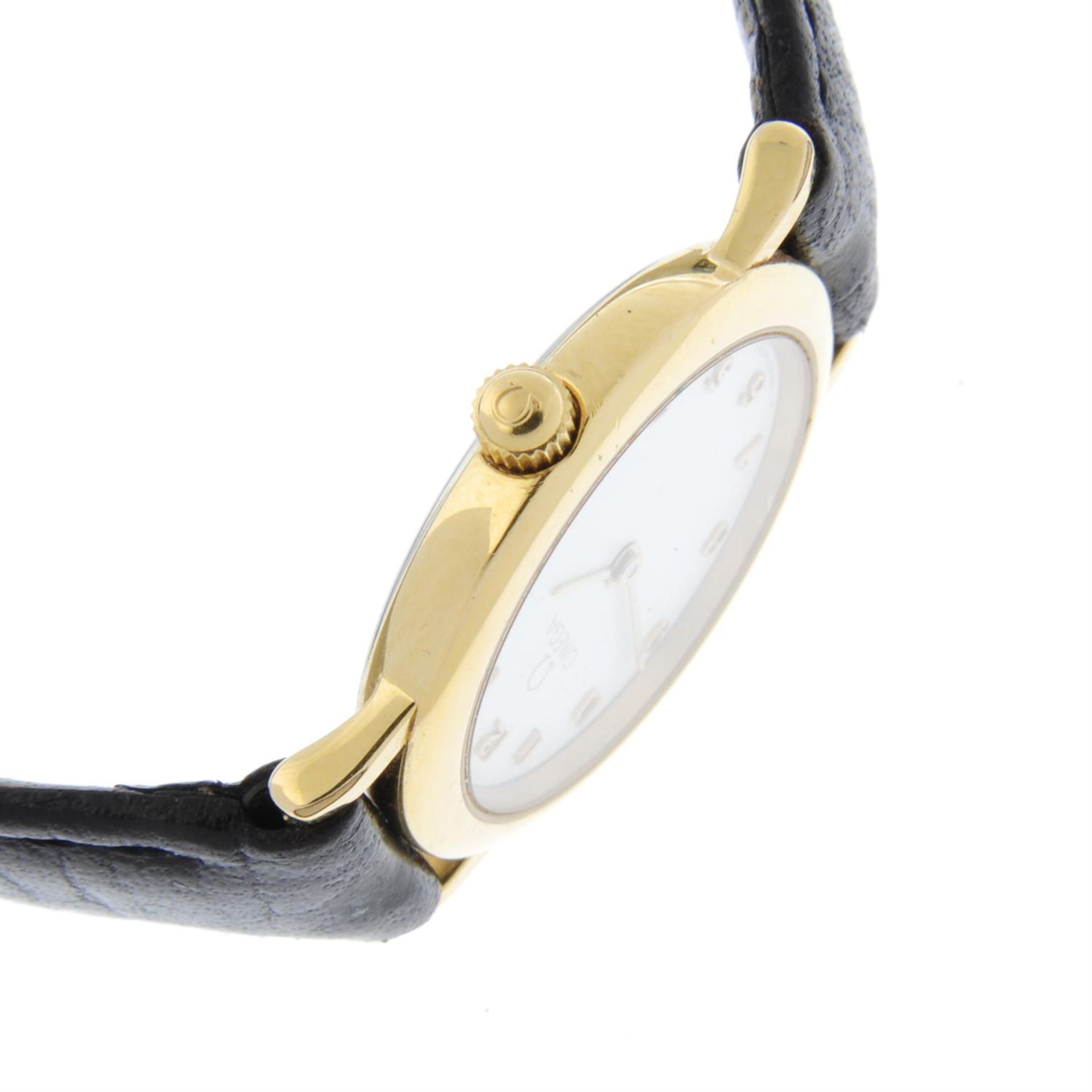 OMEGA - a gold plated De Ville wrist watch, 22mm. - Bild 3 aus 4