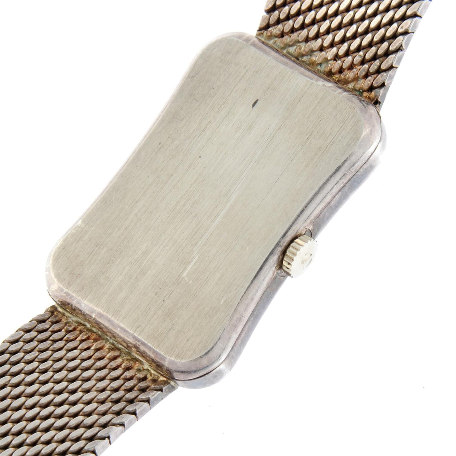 TISSOT - a silver bracelet watch, 21x33mm. - Image 4 of 4