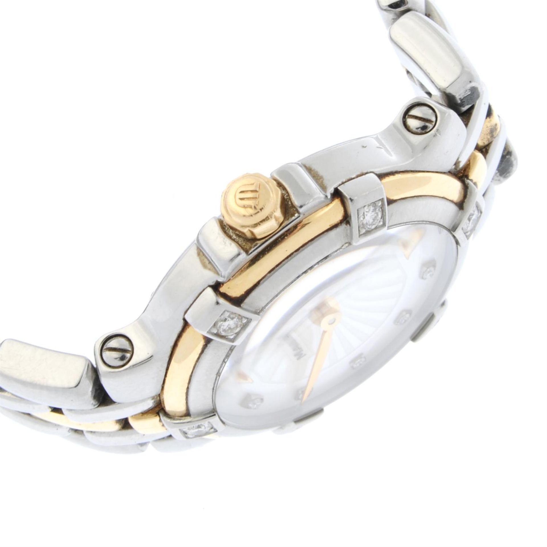 MAURICE LACROIX - a bi-metal bracelet watch, 24mm. - Image 3 of 4