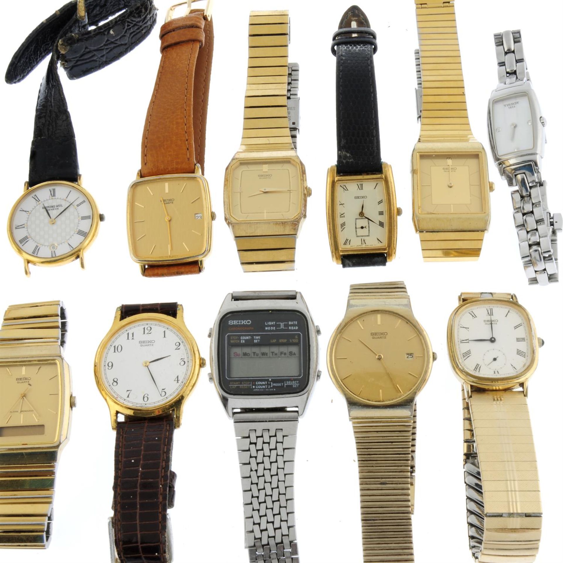 A group of fifteen assorted watches, to include thirteen examples by Seiko - Image 3 of 3