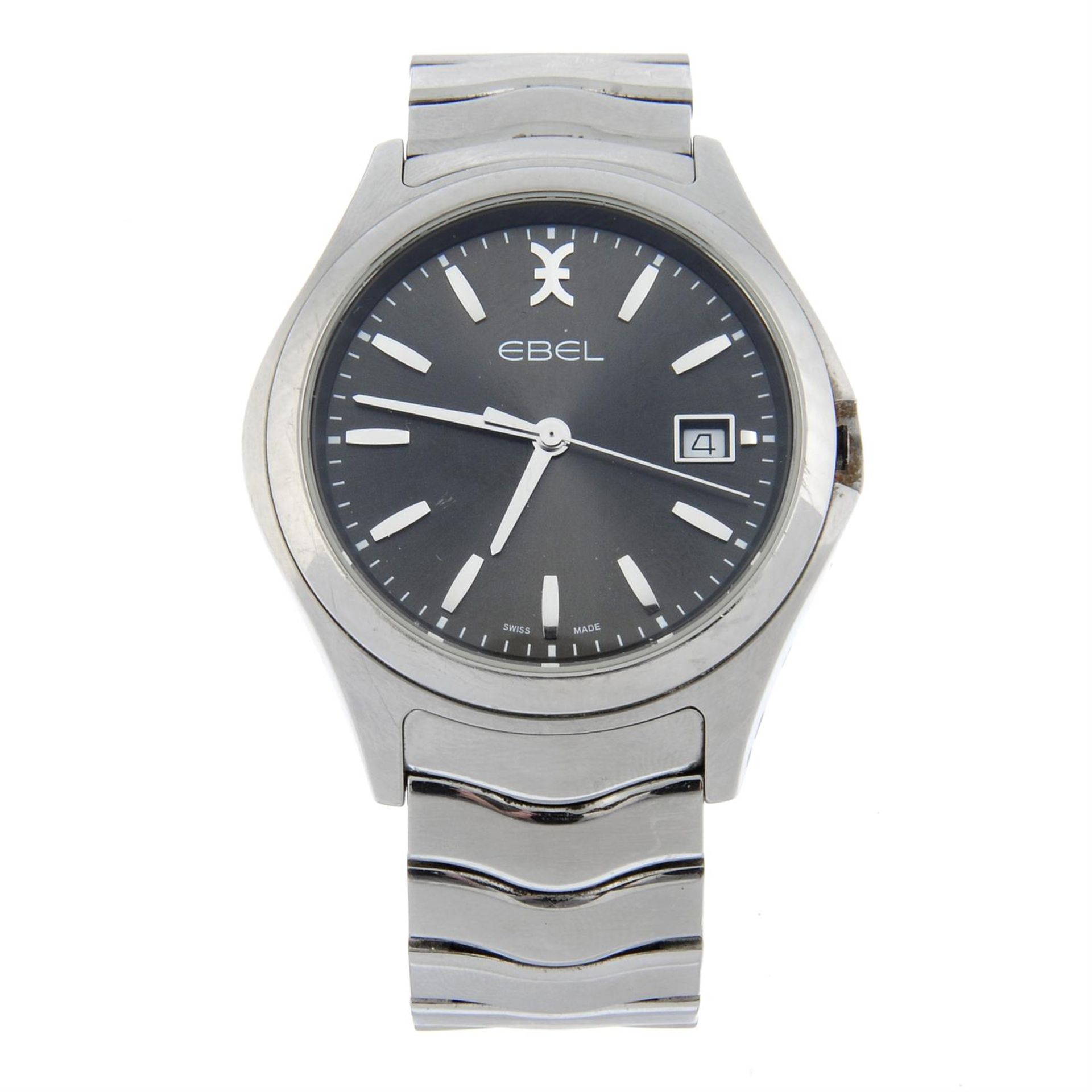 EBEL - a stainless steel Classic Sport bracelet watch, 42mm.