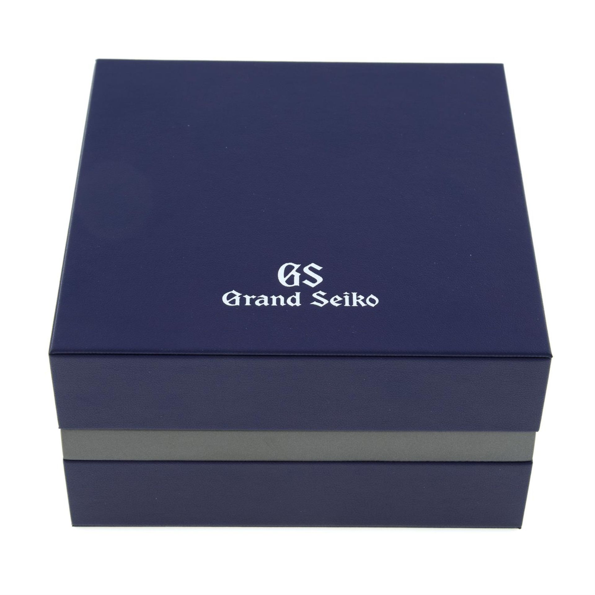 A group of ten assorted watch boxes, to include examples by Chopard, Grand Seiko & Omega.