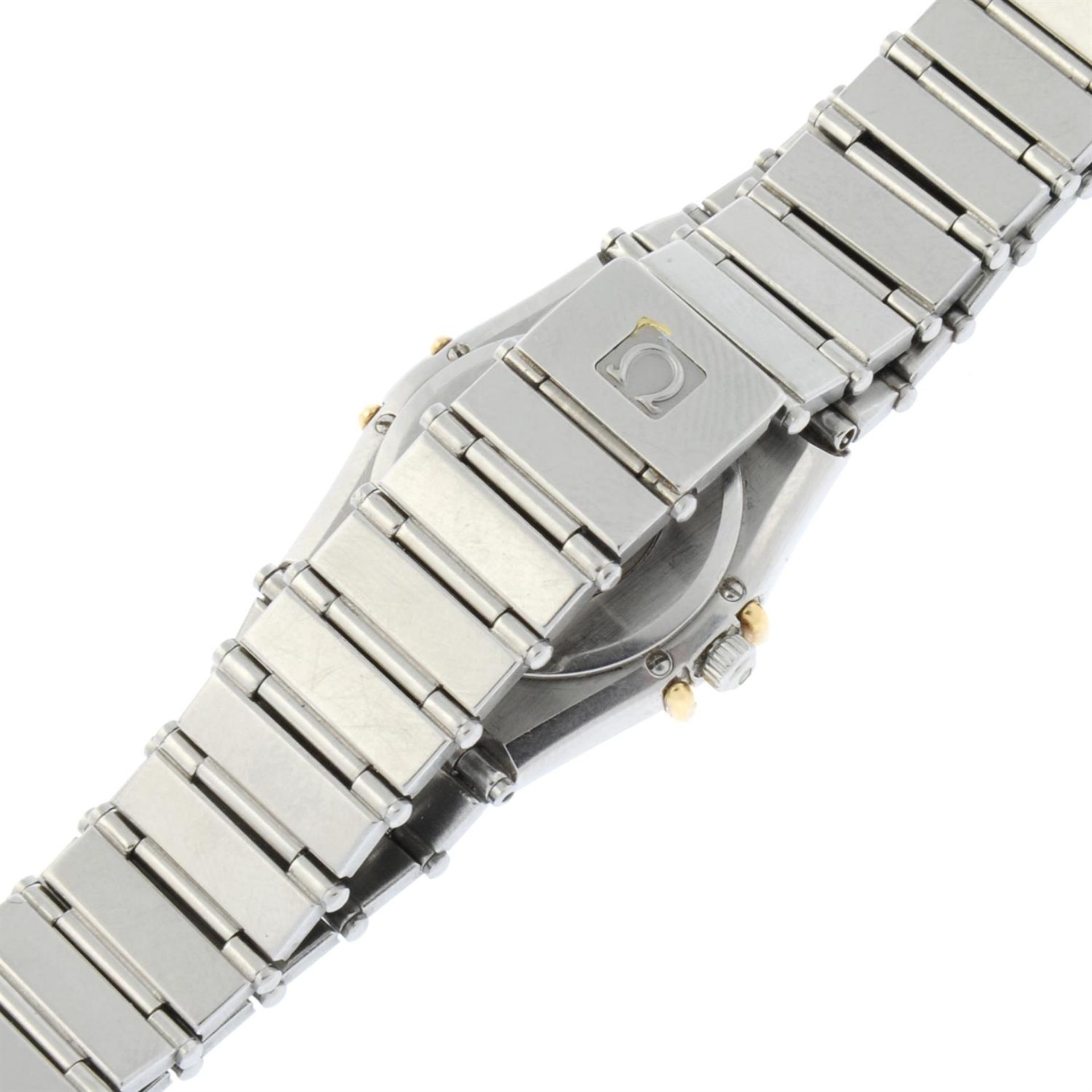 OMEGA - a bi-metal Constellation bracelet watch, 22mm. - Bild 2 aus 4