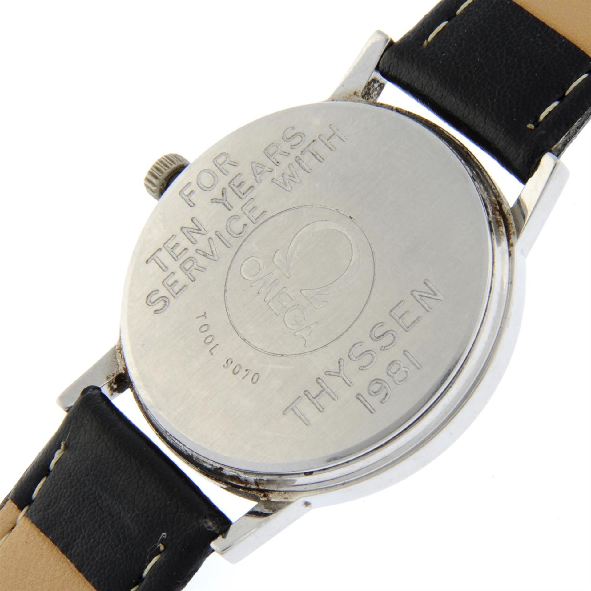 OMEGA - a stainless steel wrist watch, 35mm. - Bild 4 aus 4
