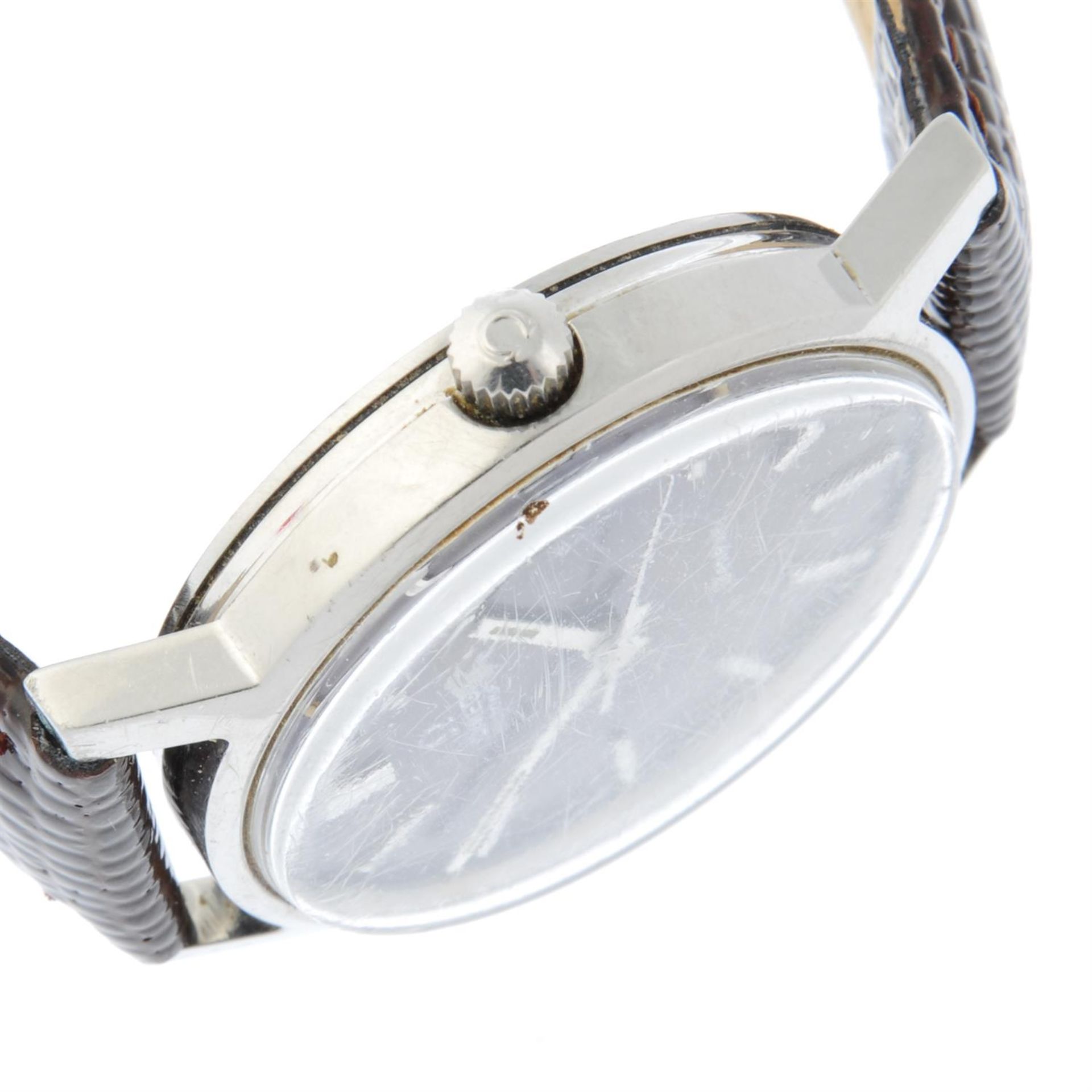 OMEGA - a stainless steel Genéve wrist watch, 35mm. - Image 3 of 4