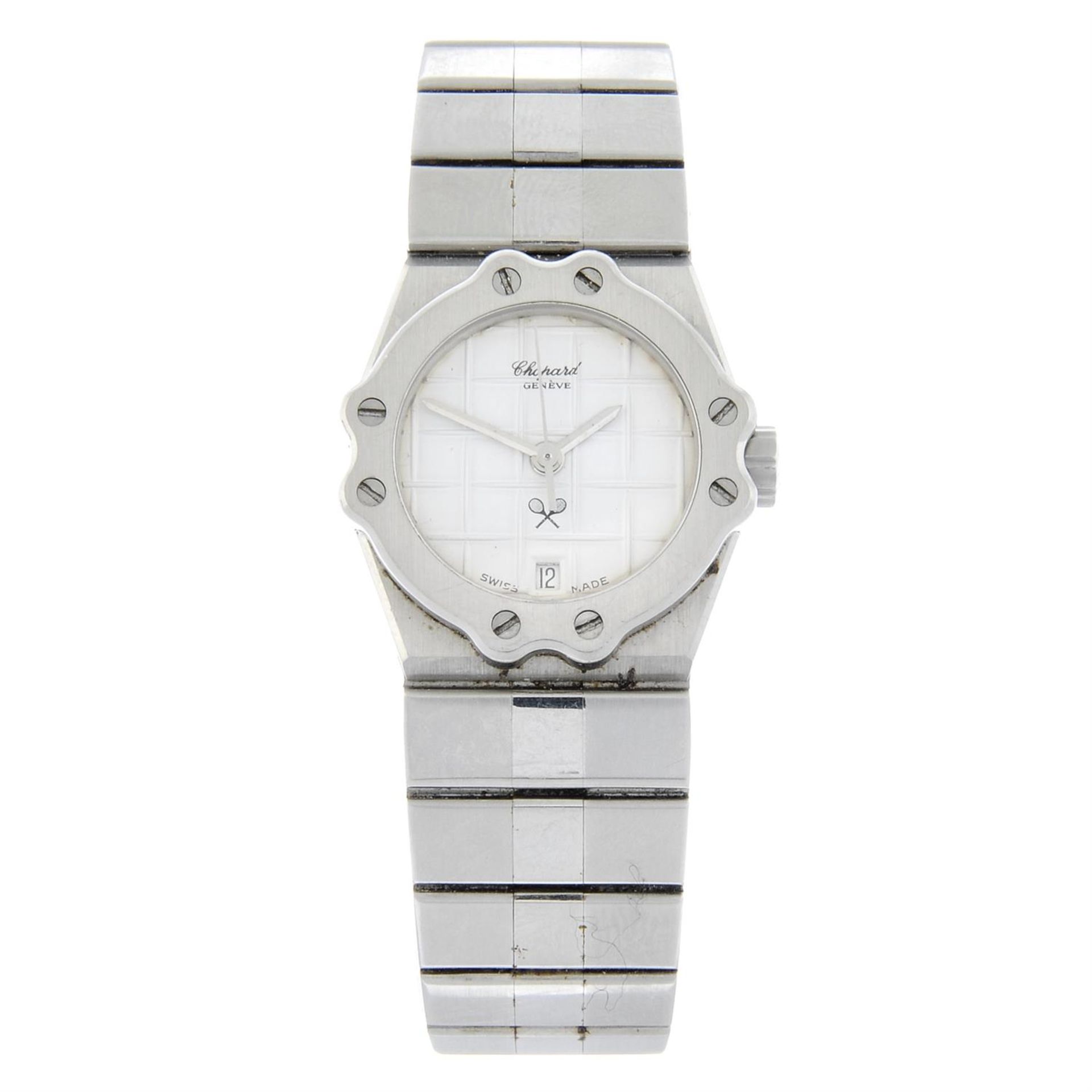CHOPARD - a stainless steel St Moritz bracelet watch, 22mm.