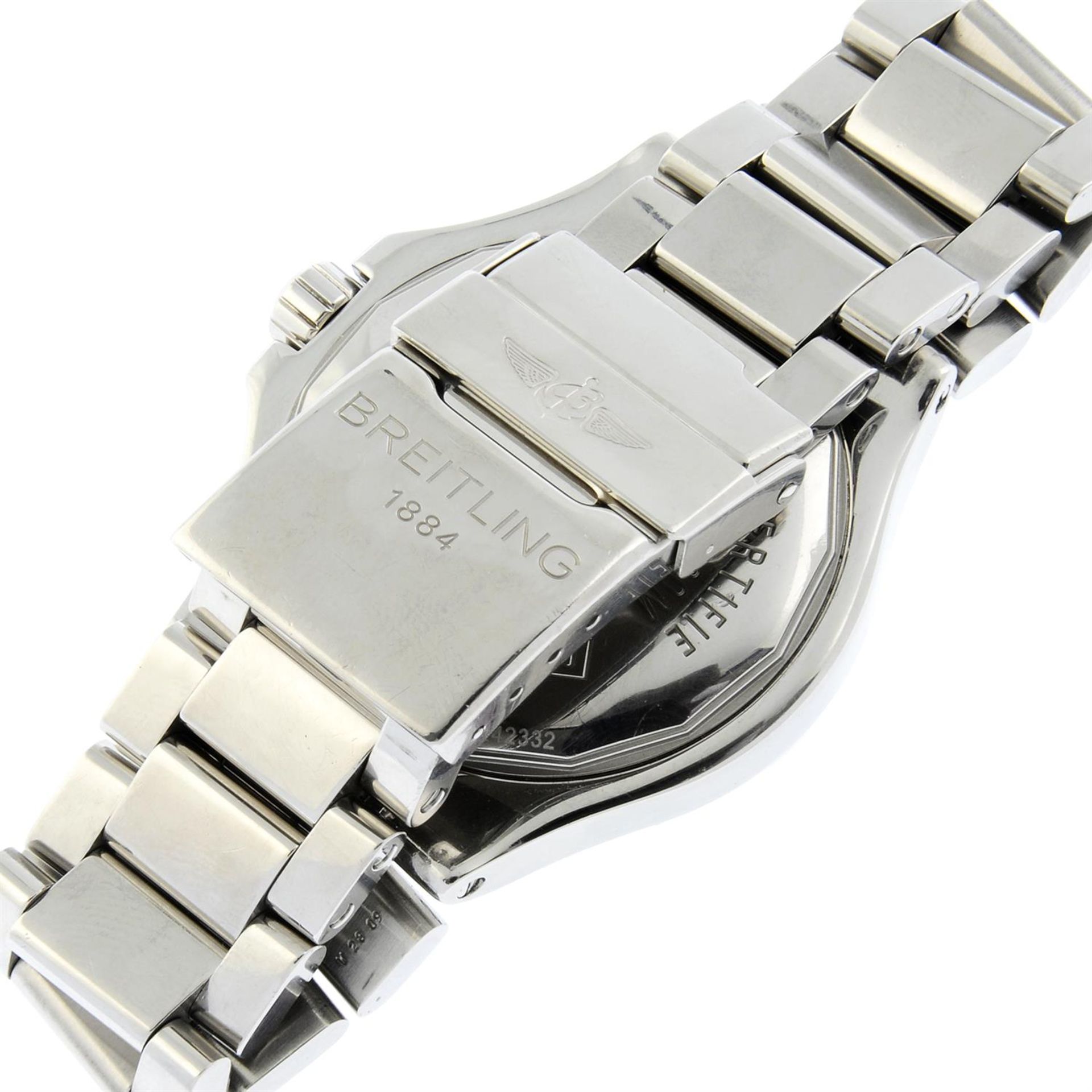 BREITLING - a stainless steel Colt GMT bracelet watch, 41mm. - Image 2 of 4