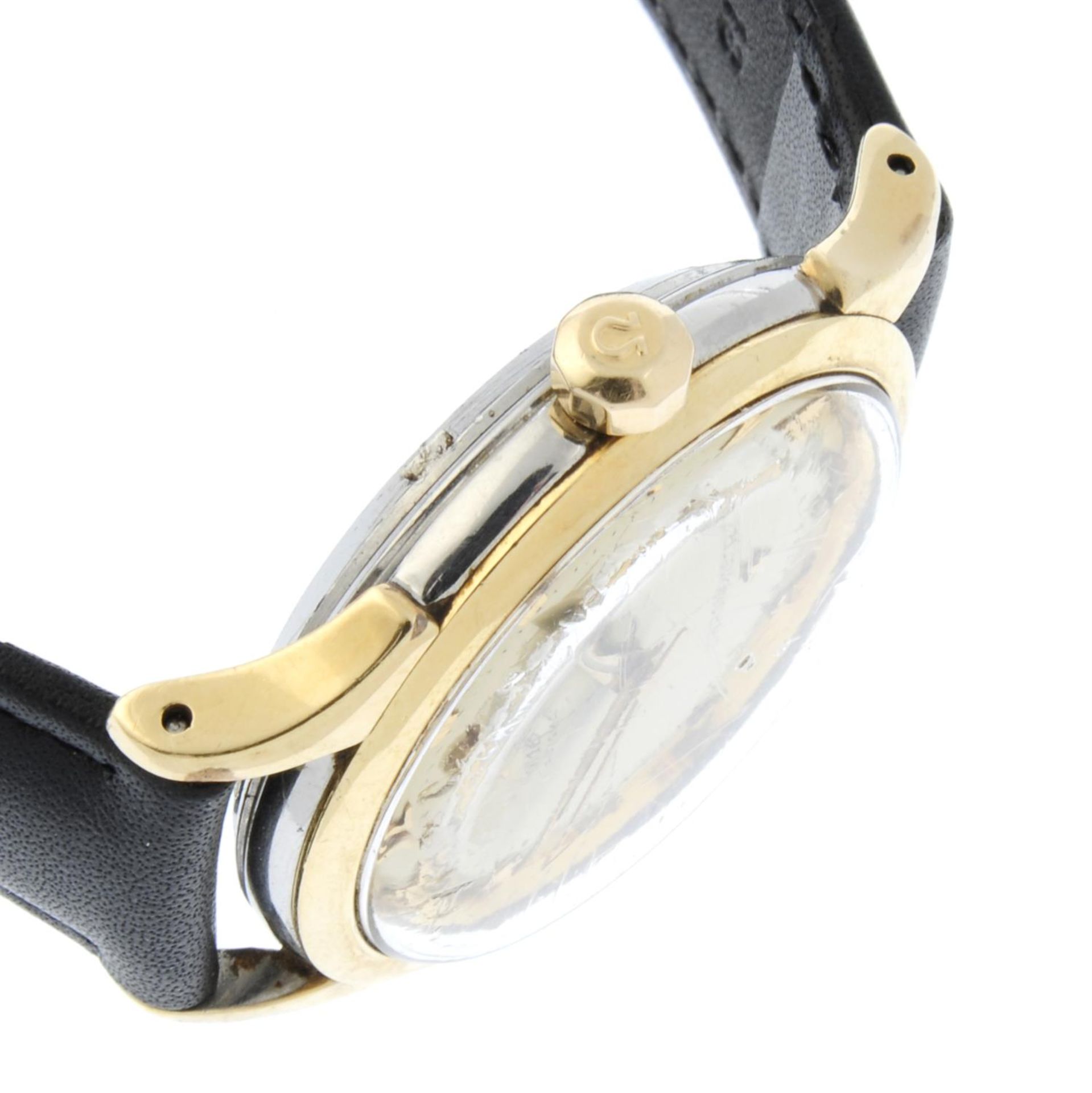 OMEGA - a bi-colour Constellation wrist watch, 35mm. - Bild 3 aus 4