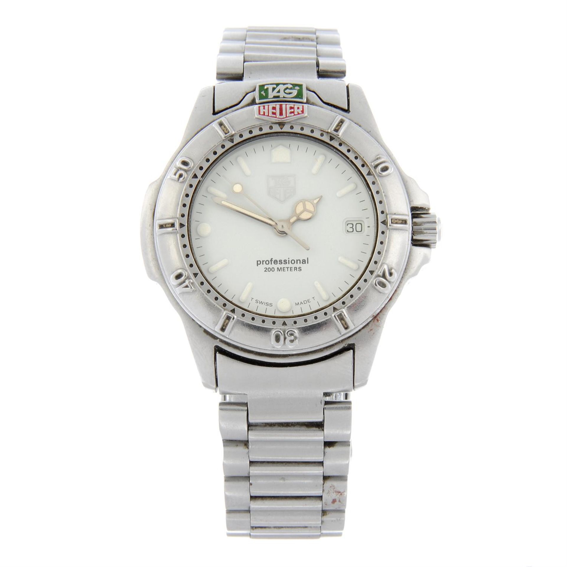 TAG HEUER - a stainless steel 4000 serial bracelet watch, 34mm.