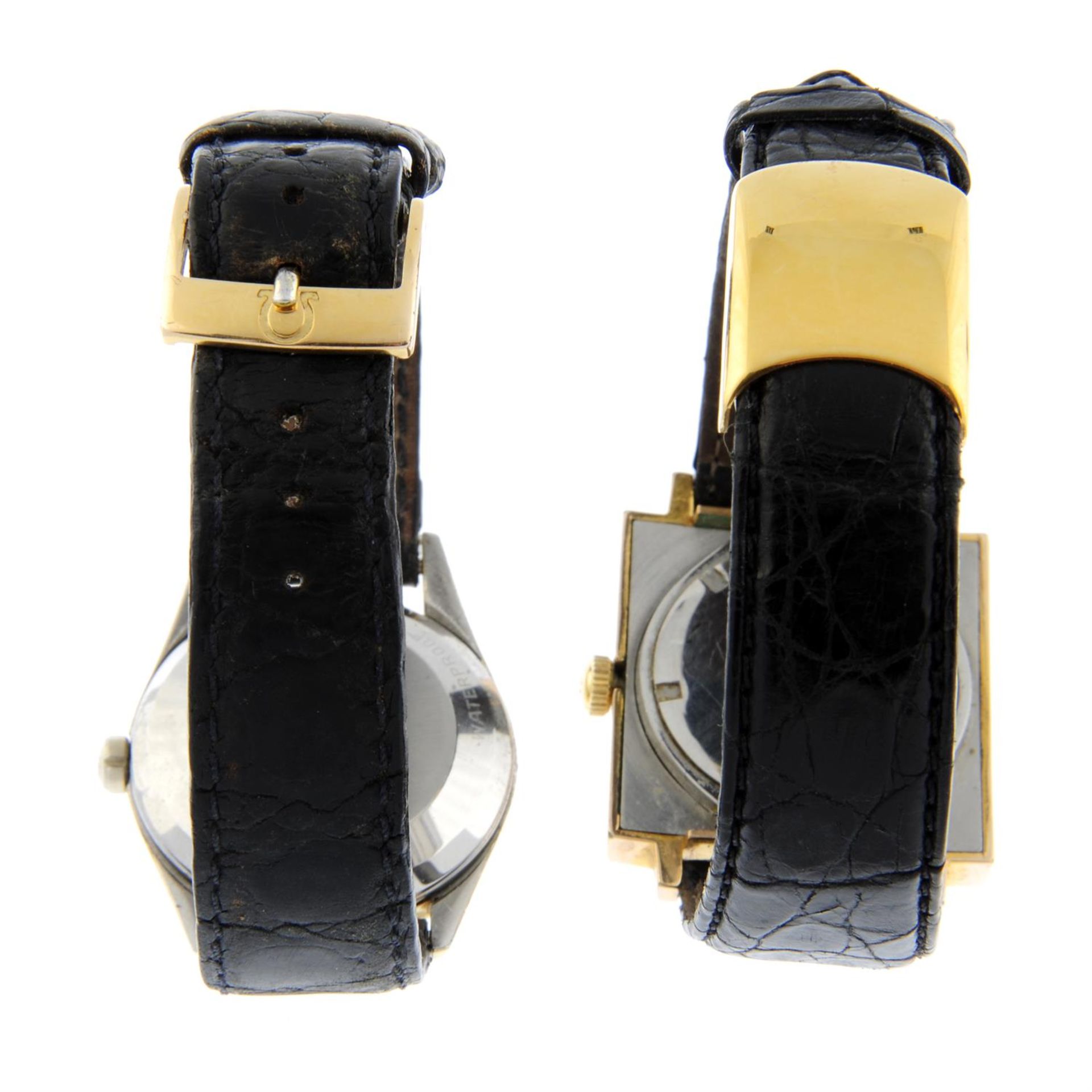 OMEGA - a stainless steel Seamaster wrist watch (33mm) with an Eterna-Matic 2000 Centenaire wrist - Bild 2 aus 3