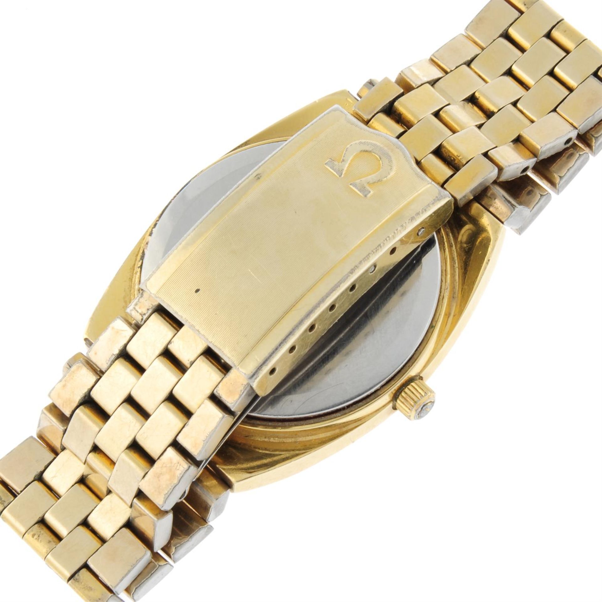 OMEGA - a gold plated Seamaster bracelet watch, 34mm. - Bild 2 aus 4