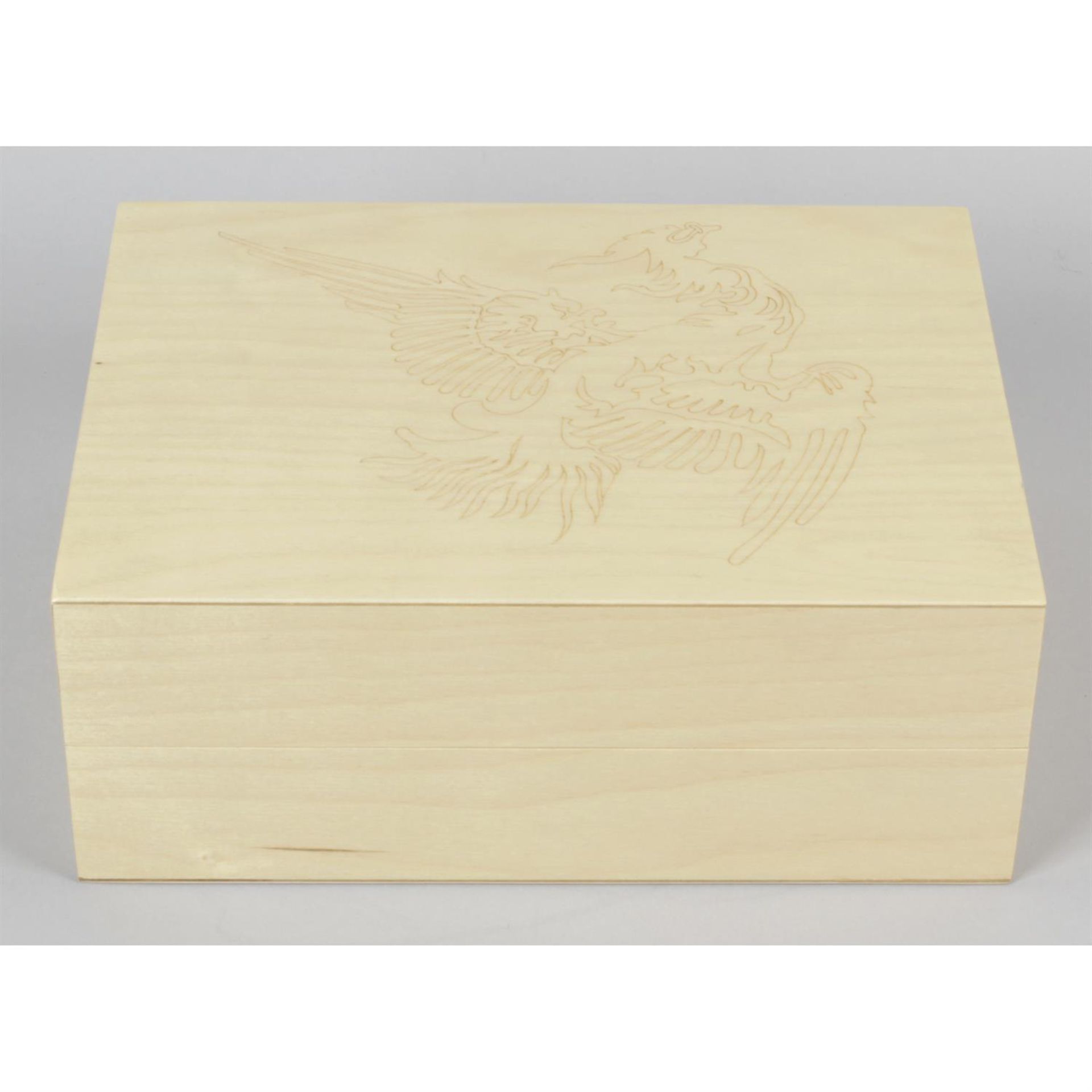 An Omas 'The Trip Of The Phoenix From Greece to China' limited edition pen box. - Image 2 of 2