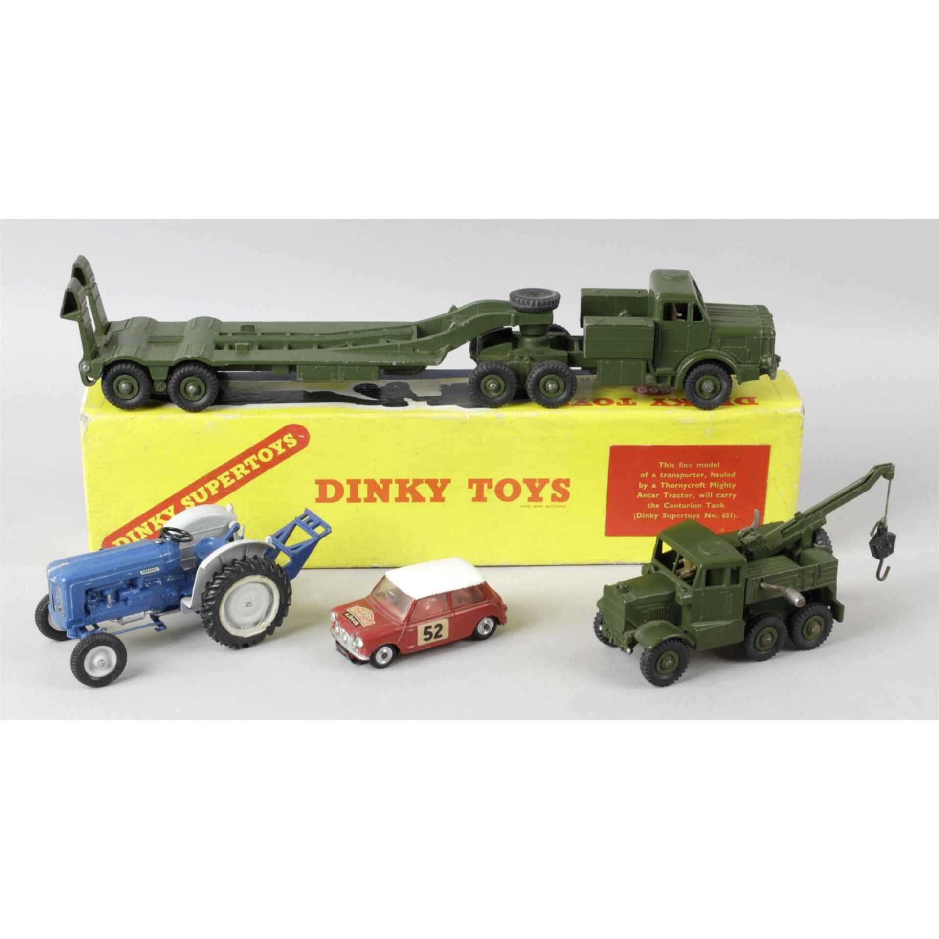 A selection of toys, to include Dinky Toys, Britains and Corgi.