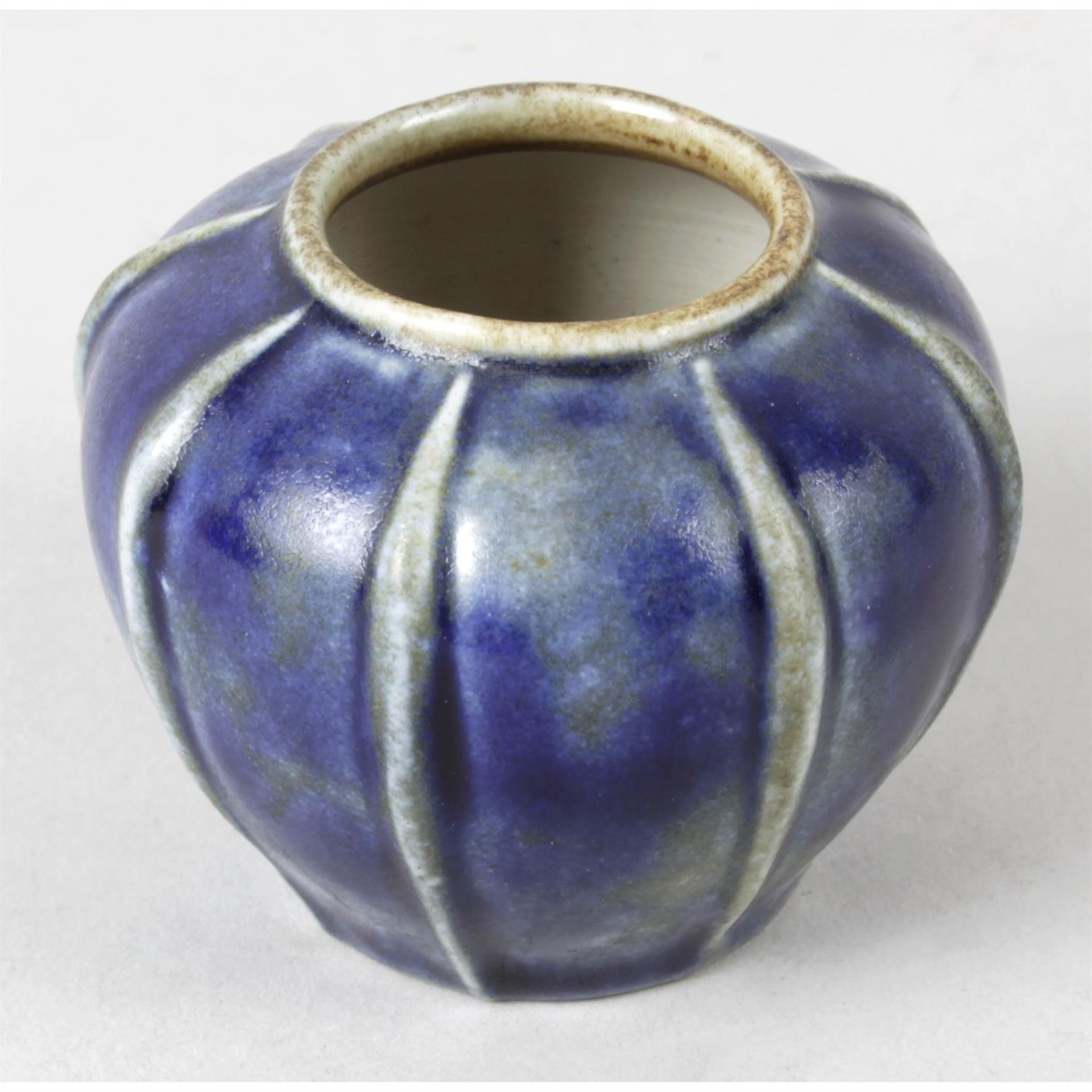 A Martin Brothers miniature pottery vase.