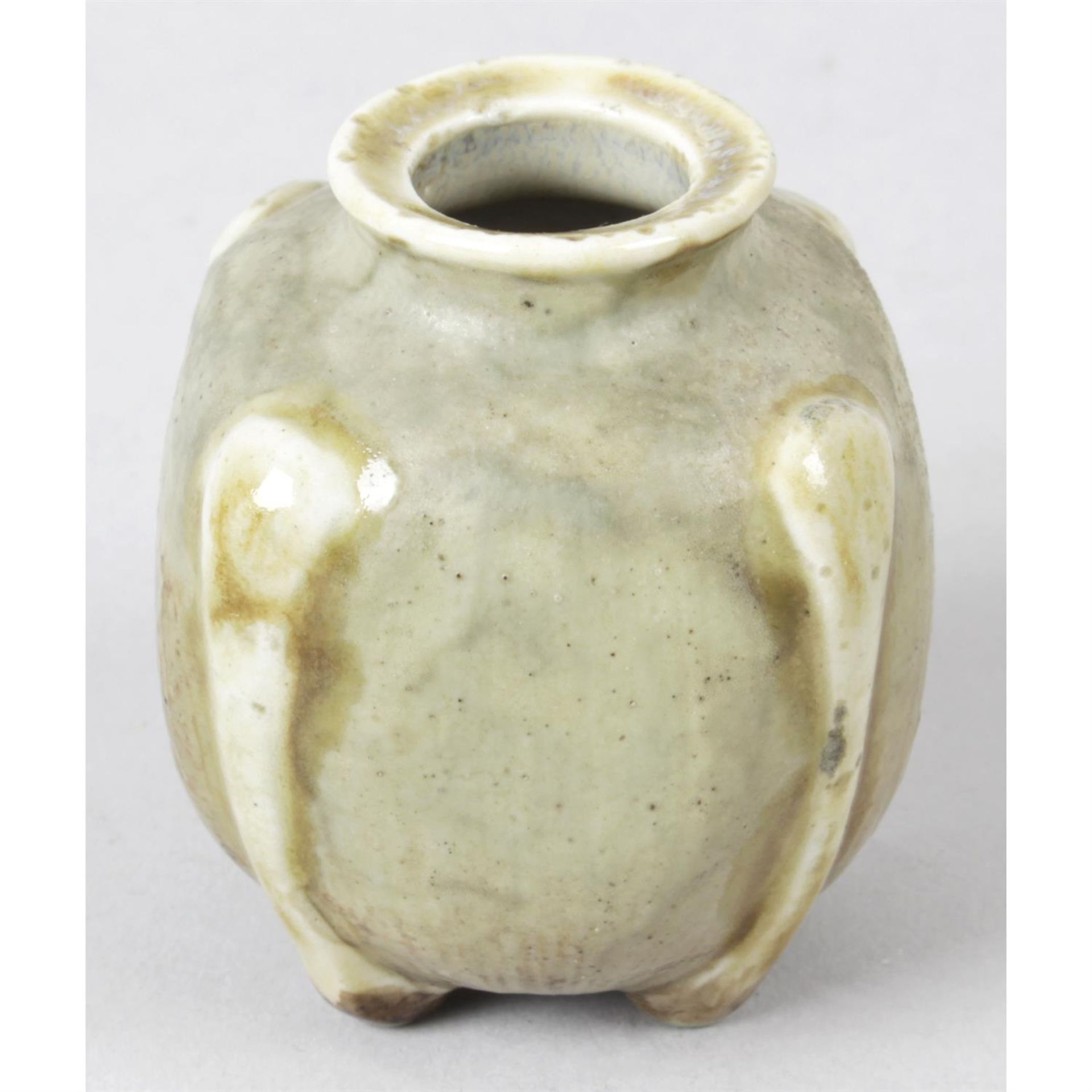 A Martin Brothers miniature pottery vase.