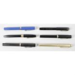 A small mixed selection of fifteen assorted pens, to include Conway Stewart, Parker and Sheaffer