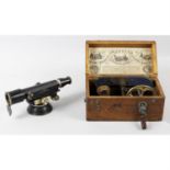 A mixed selection of assorted items, to include a E.R Watts black painted surveyors level,