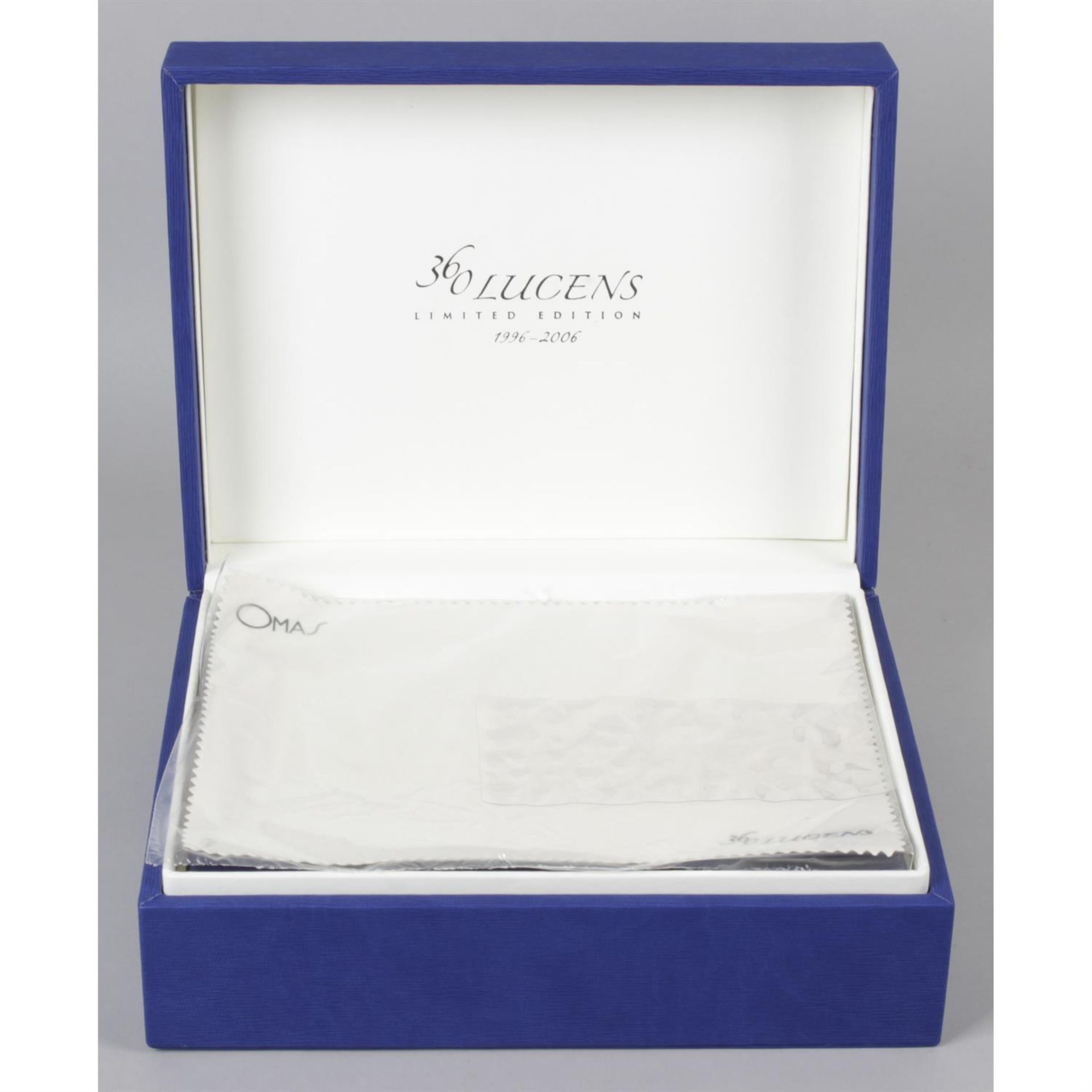 An Omas '360 Lucens' Limited Edition 1996-2006 pen box.