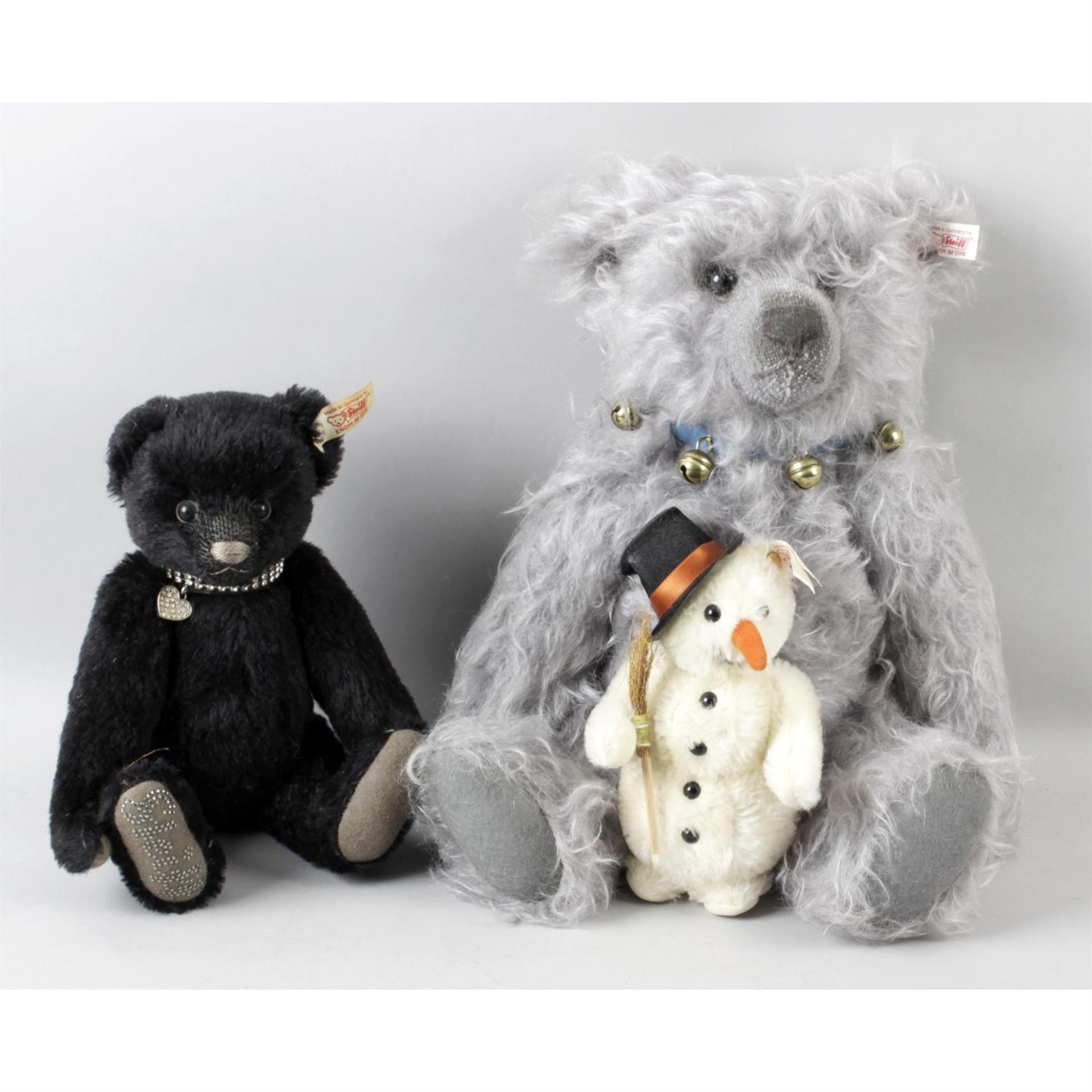 A Steiff Limited Edition 'Bell Boy' teddy bear, a Steiff Limited Edition 'Krystina' teddy bear and