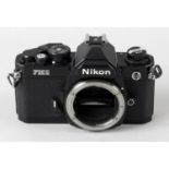 Nikon FM2N 35mm SLR camera body.