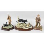 A mixed selection of assorted figures, to include Border Fine Arts and Coalport examples, etc.