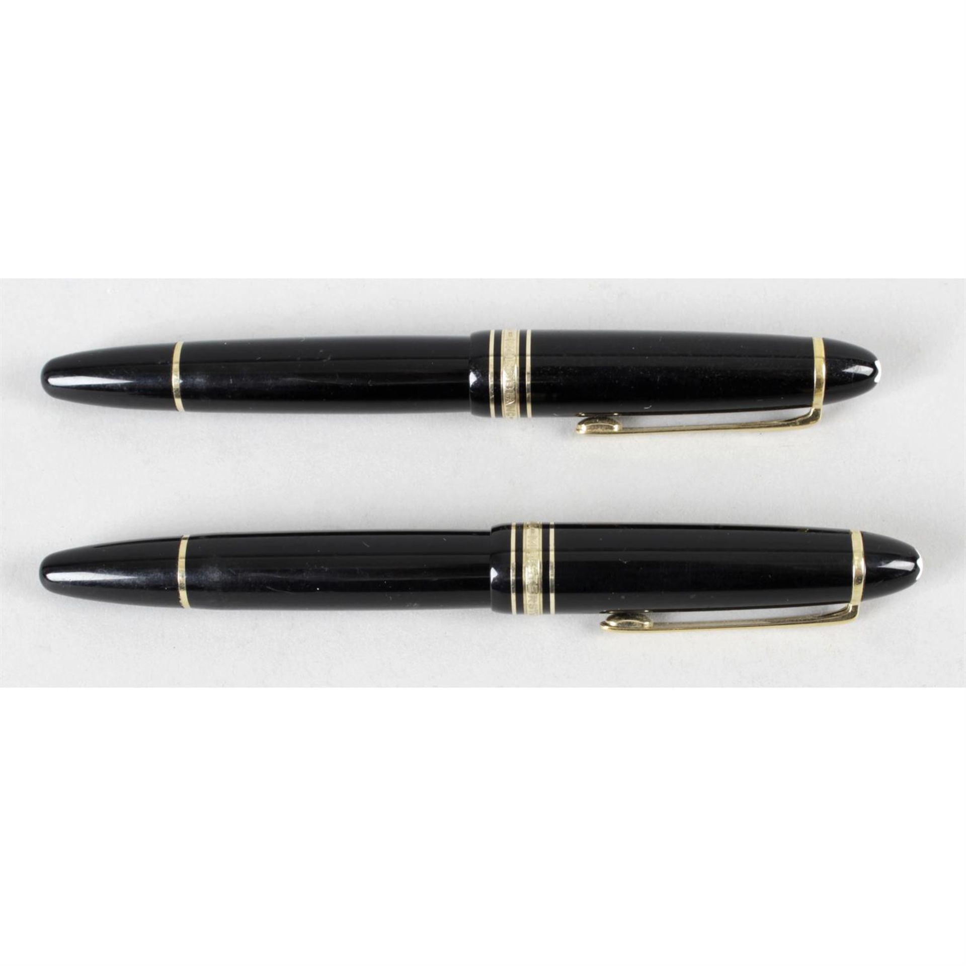 A Montblanc Meisterstuck, together with a Montblanc No 146 fountain pen. (2)