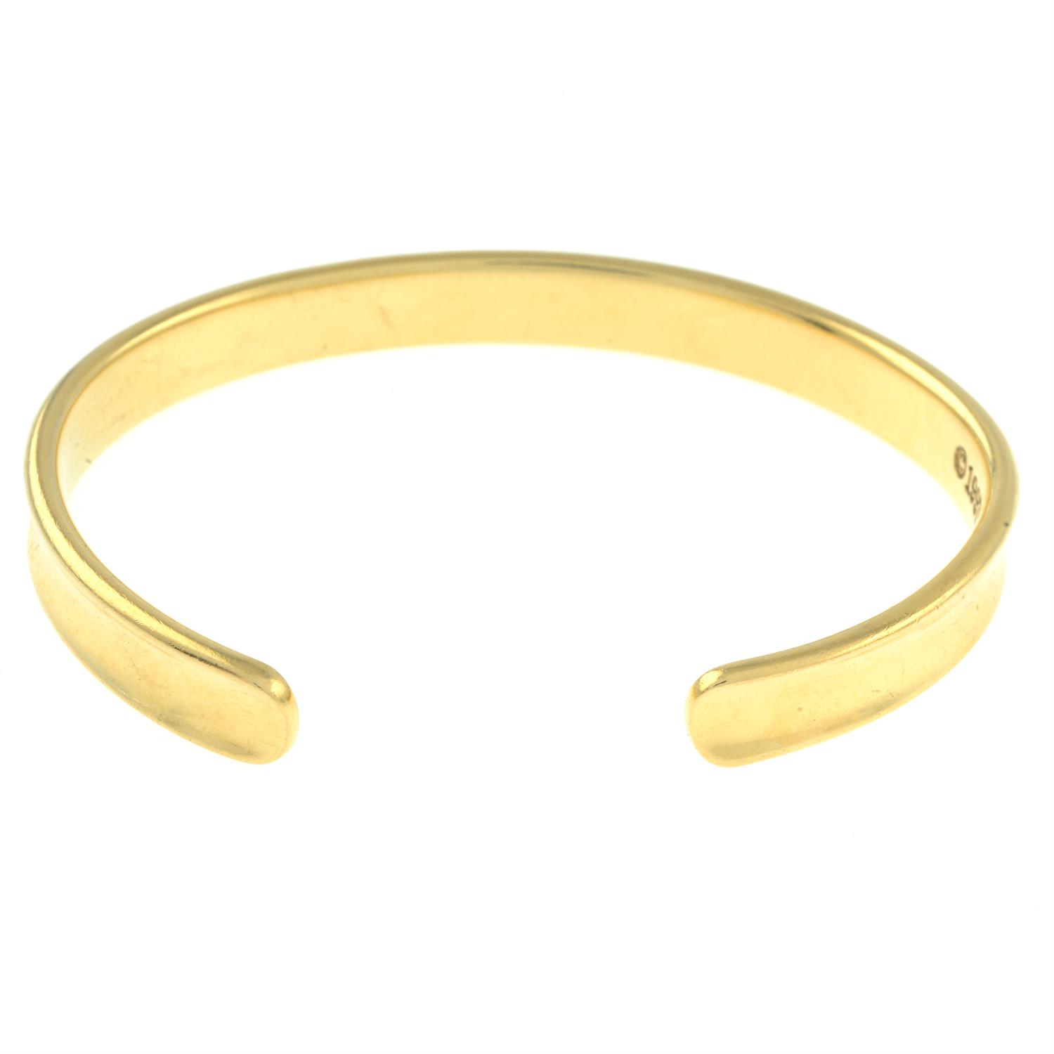 An 18ct gold '1837' cuff bangle, by Tiffany & Co. - Image 3 of 3