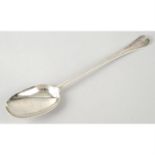 A George I Britannia silver Hanoverian basting spoon.
