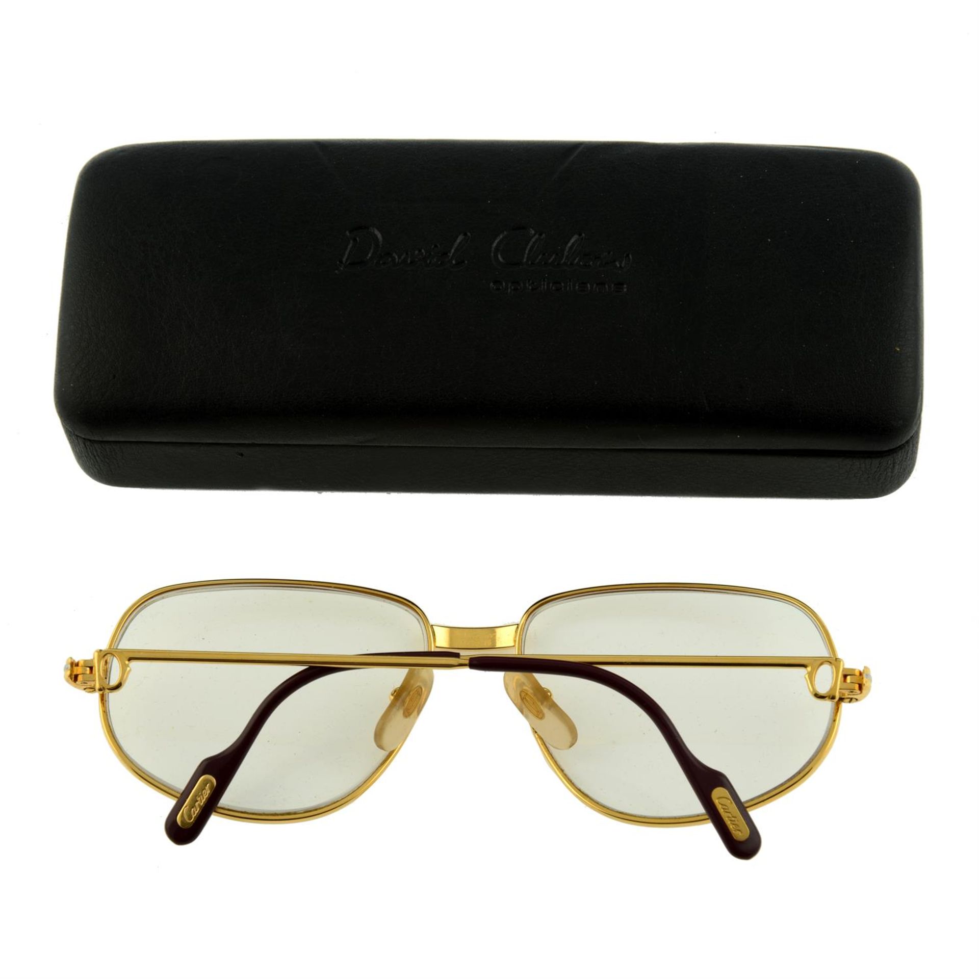 CARTIER - a pair of prescription glasses. - Image 2 of 2