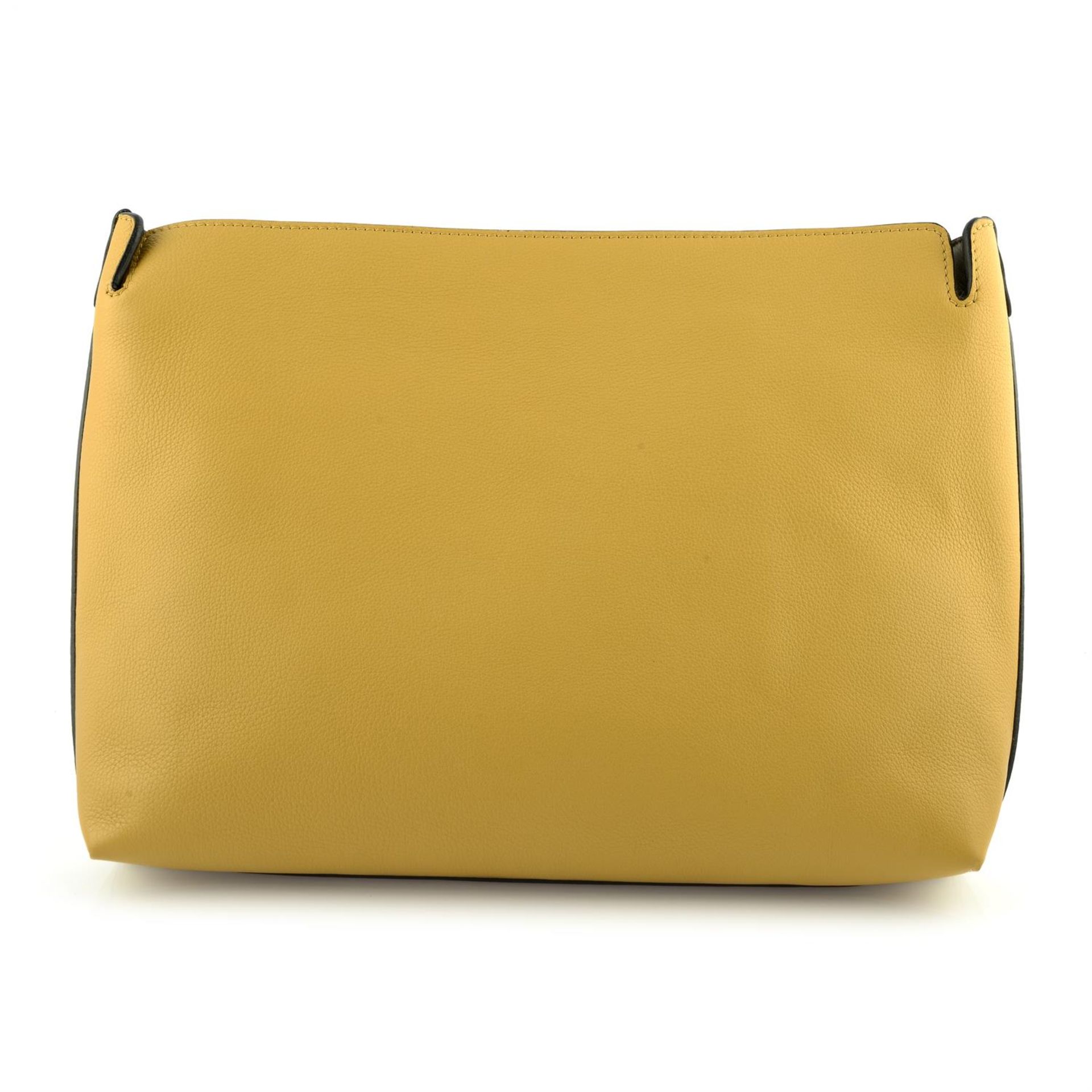 BURBERRY - a two-tone leather Marias clutch. - Image 2 of 5