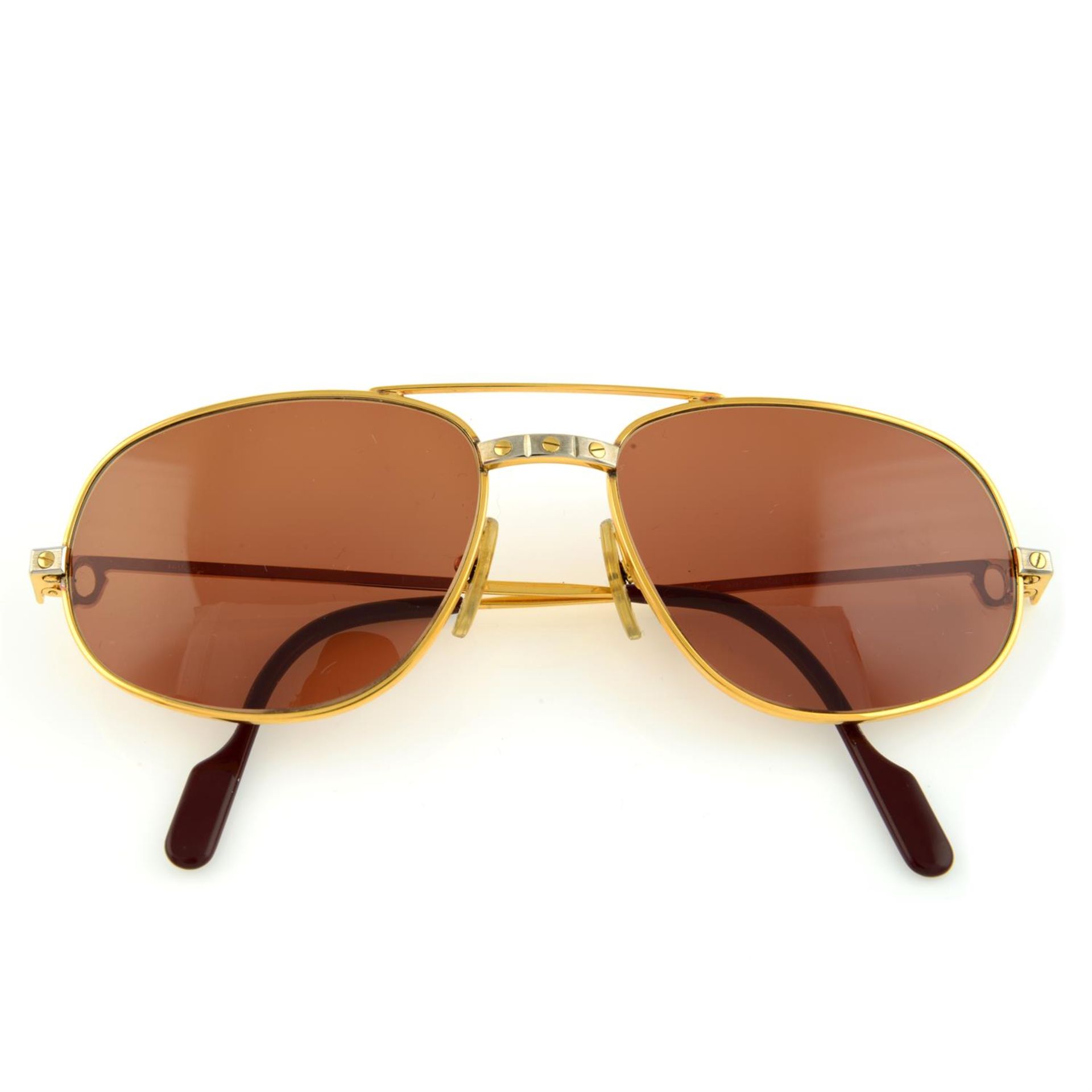 CARTIER - a pair of prescription Romance Santos sunglasses.