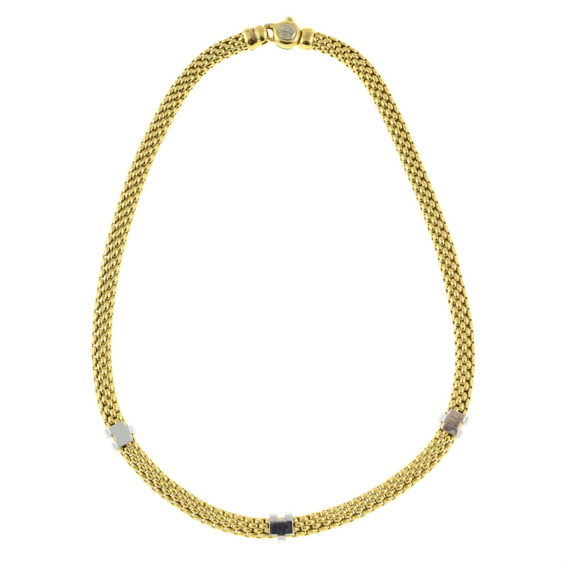 An 18ct gold diamond 'Masai' necklace, by Fope. - Bild 4 aus 4